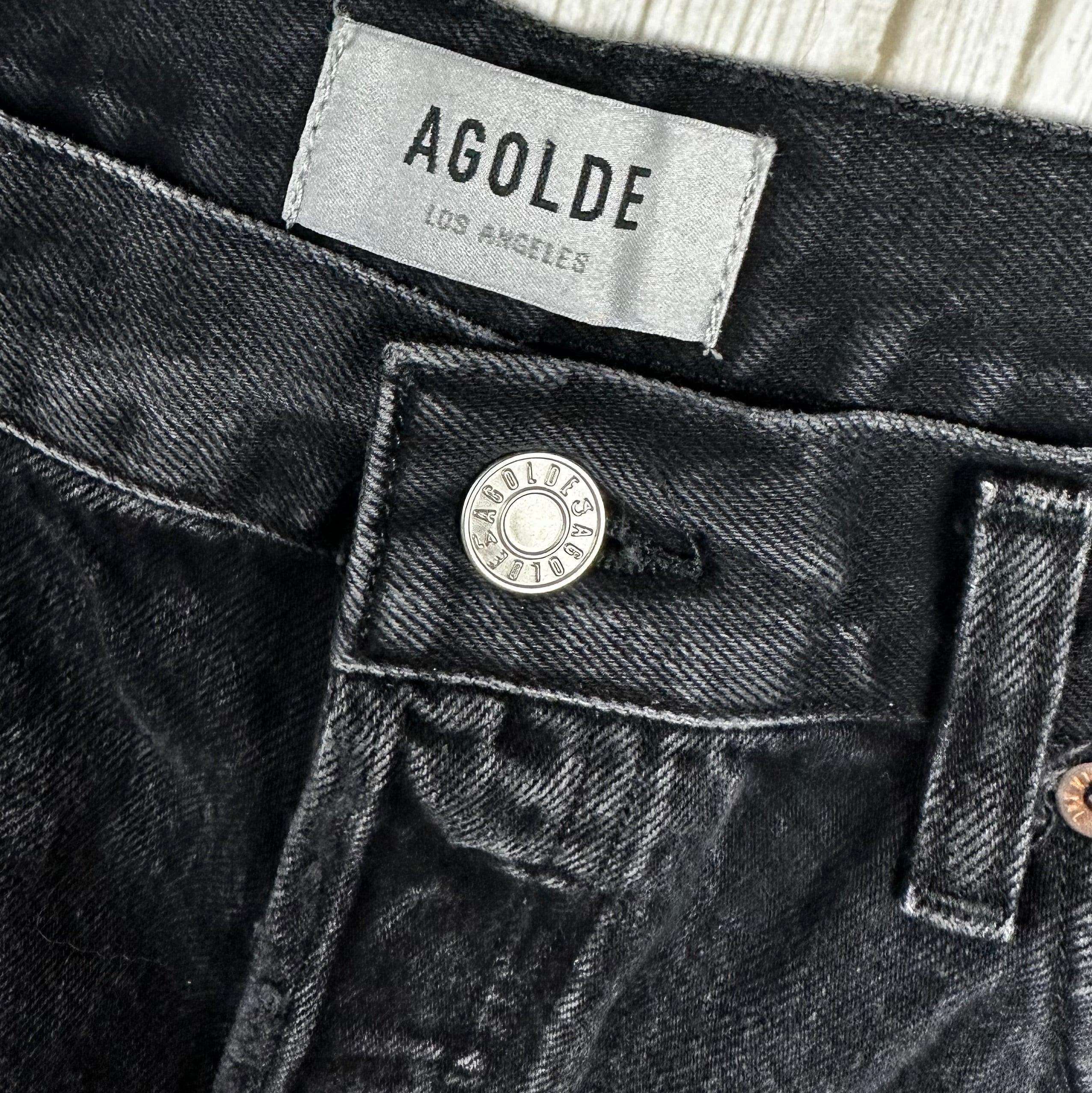 AGOLDE '90's Shorts' Boyfriend Denim Shorts- Size 32 or 14 — photo 5 of 8
