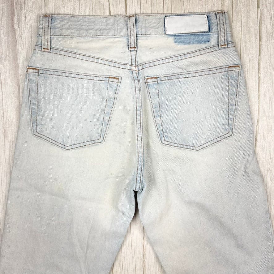 RE/DONE Levis Button Fly High Stovepipe Denim Jeans -Size 24 — photo 5 of 8