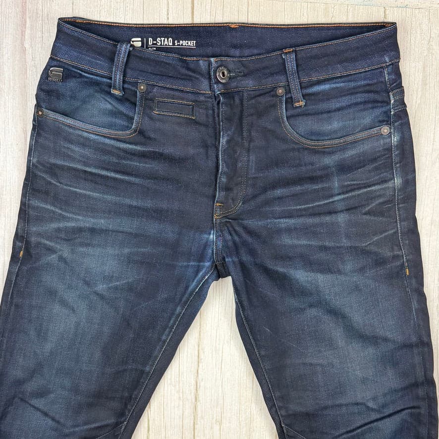 G Star Raw D-STAQ 5 Pocket Slim Stretch Jeans -Size 30/32 — photo 3 of 7