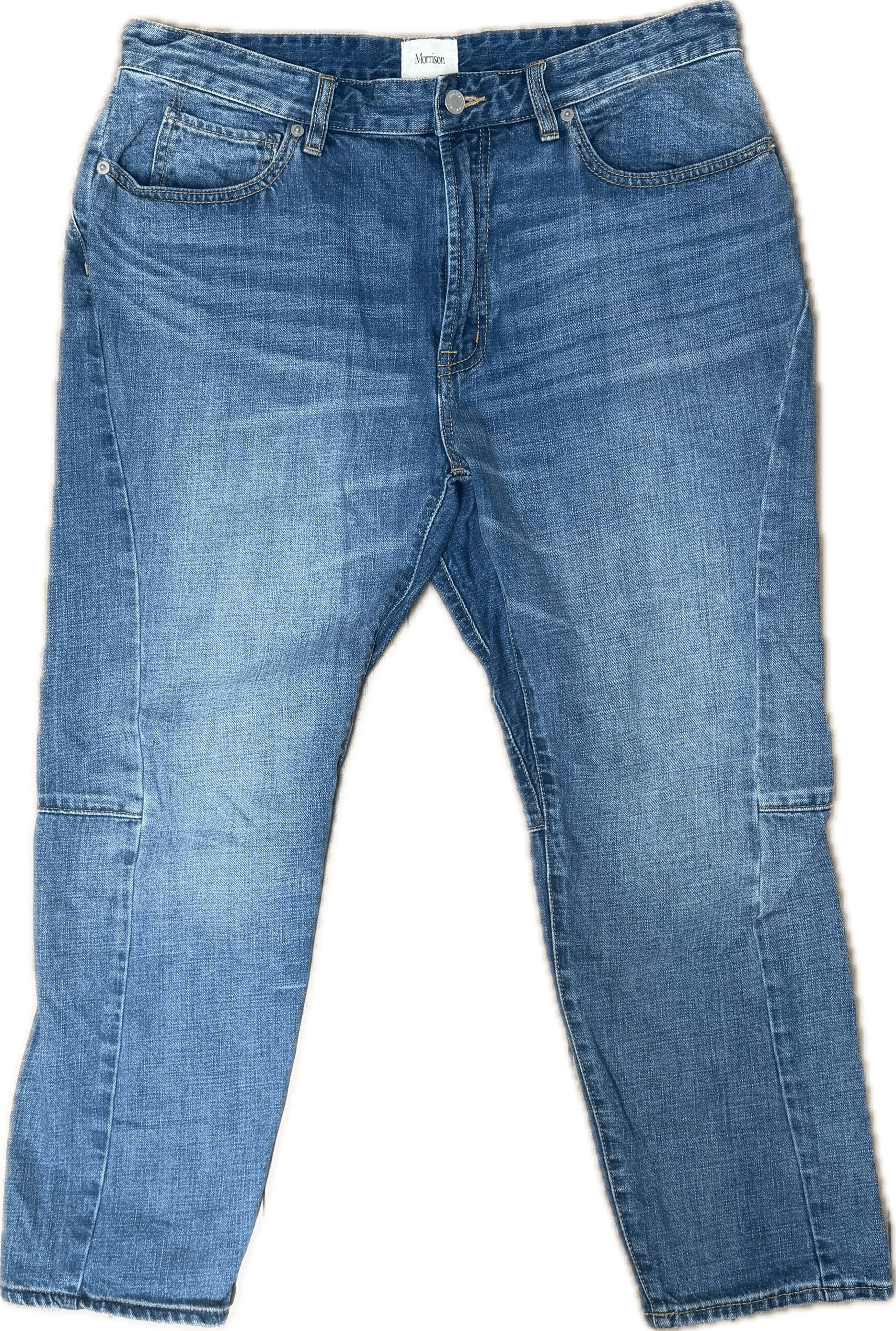 Morrison Panelled Leg Boyfriend Crop Jeans -Size 31 — photo 1 of 8