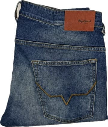 Pepe London 'Lawrance V' Slim Cropped Jeans -Size 36S — photo 7 of 8