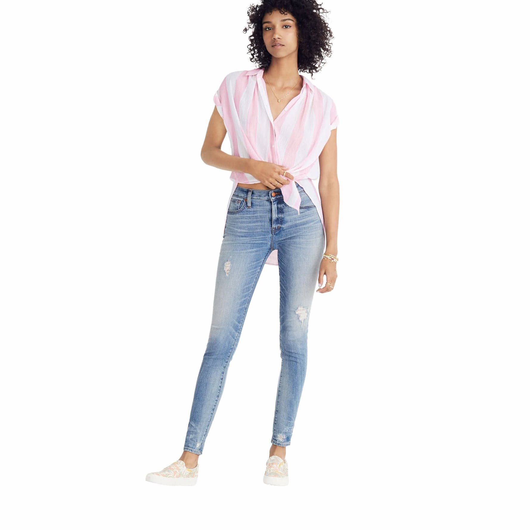 Madewell ' 9" High Rise Skinny' Stretch Ladies Jeans- Size 32 — photo 1 of 8