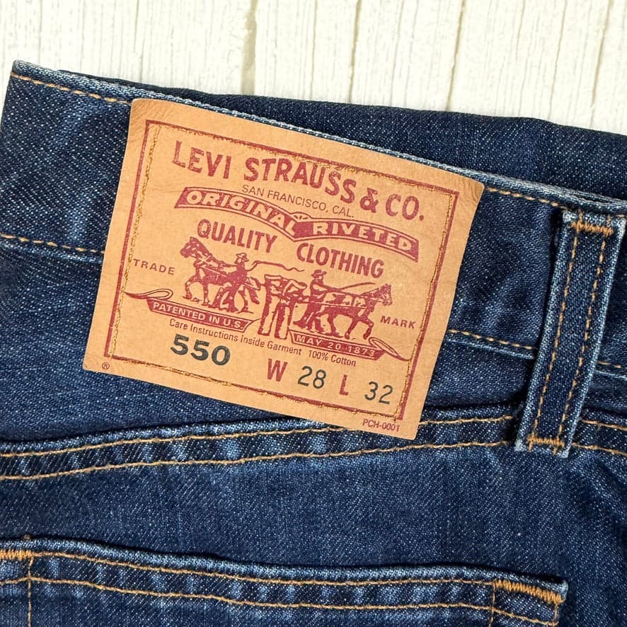 Vintage Aussie Made Levis 550 Bootcut Jeans -Suit Size 8 — photo 3 of 7