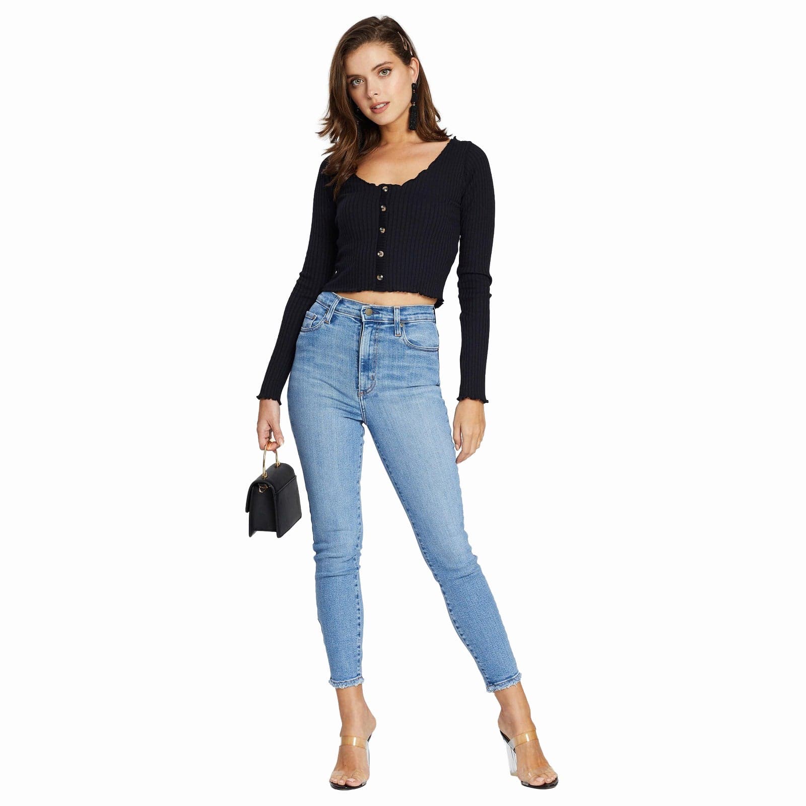NOBODY 'Siren Skinny Ankle Petite' High Rise Skinny Jeans- Size 24 — photo 1 of 7