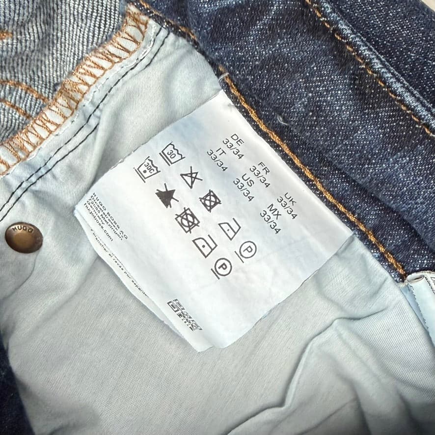 Hugo Boss Men's 'Delaware' Slim Fit Mens Jeans- Size 33/34 — photo 7 of 9