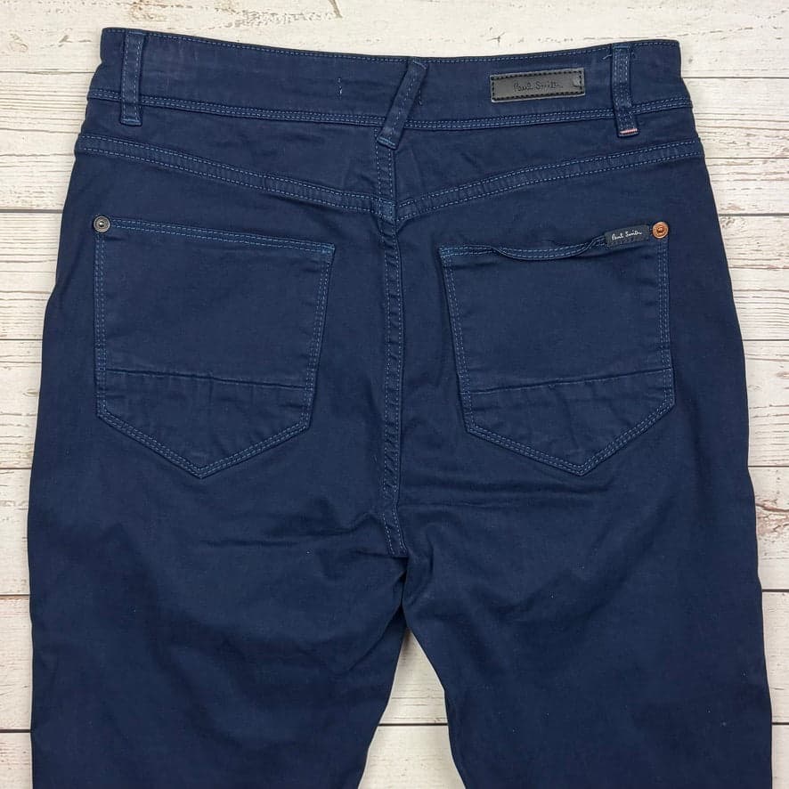Paul Smith Mid Rise Navy Stretch Skinny Jeans -Size 27 — photo 3 of 5