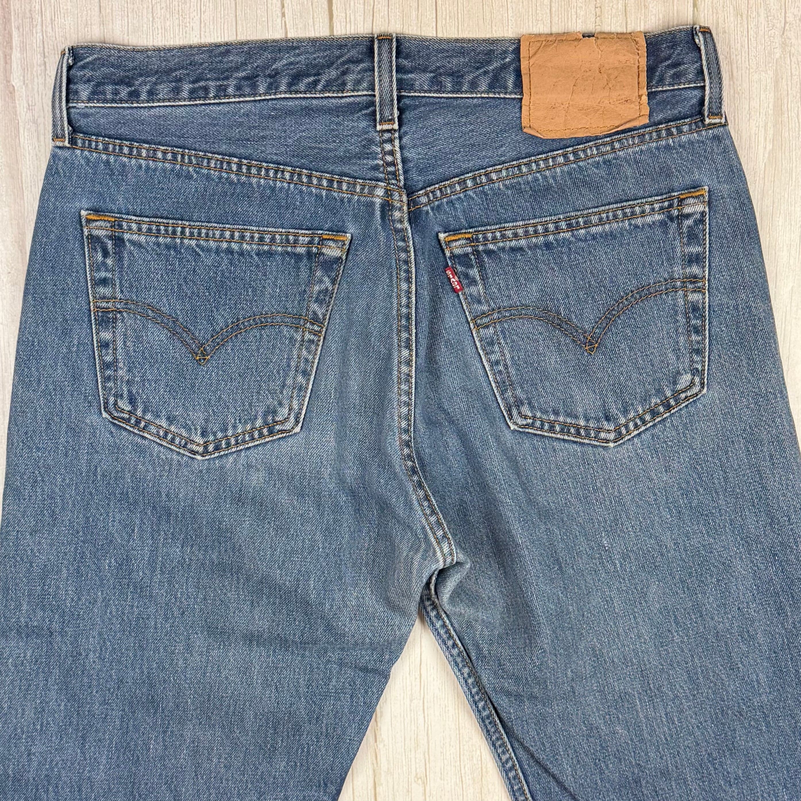 Vintage 90's Aussie Made Levi 501 Classic Jeans -Suit Size 30 — photo 2 of 7