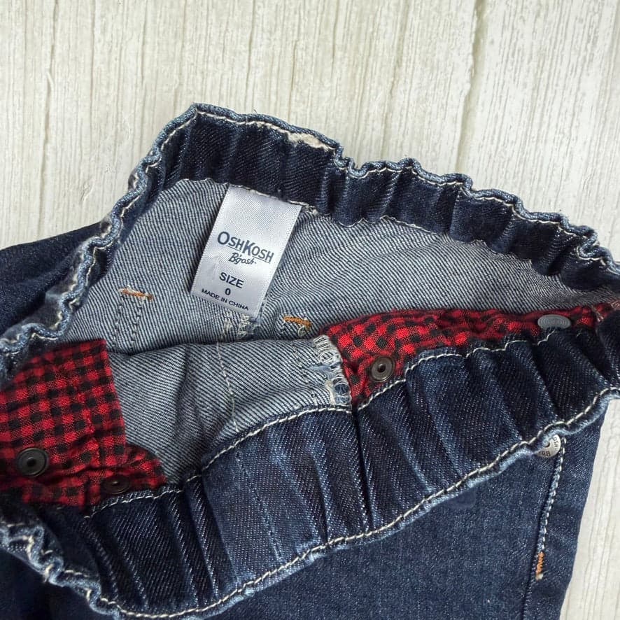 Osh Kosh B'Gosh Stretch Pull on Toddler Jeans- Size 9M — photo 3 of 4