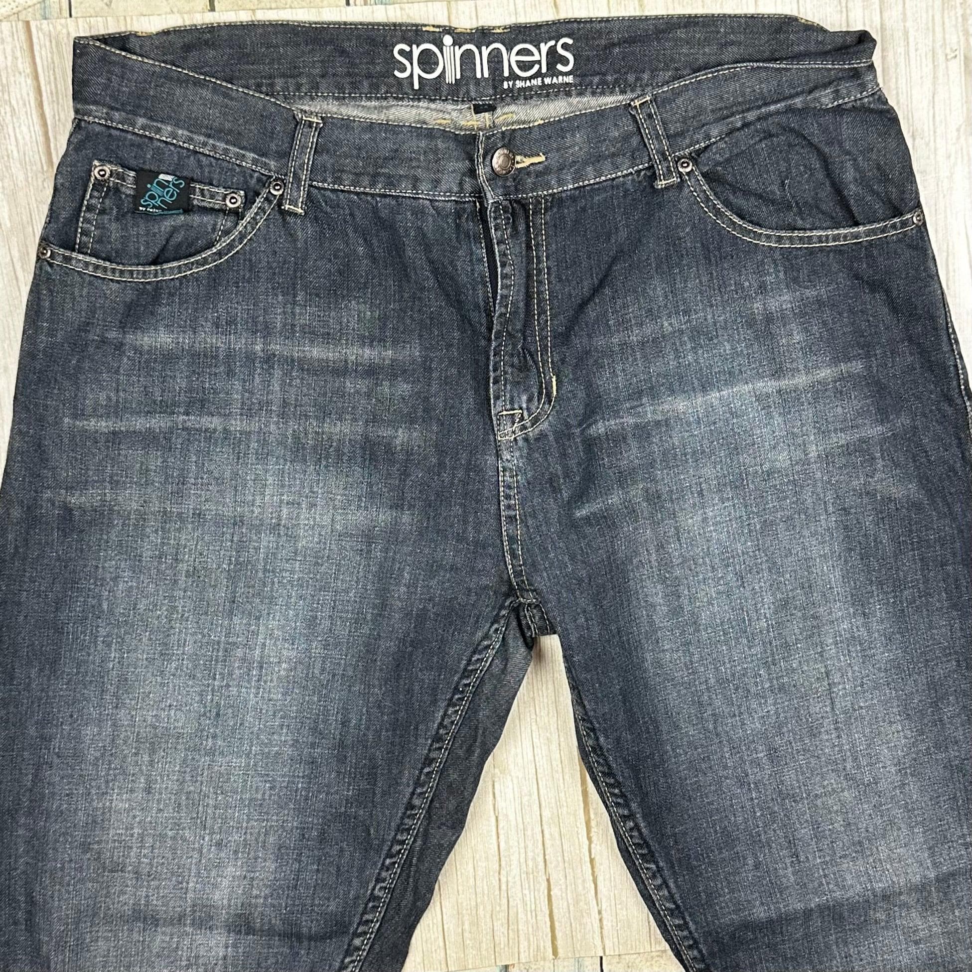 Shane Warne Spinners - Mens Classic Denim Jeans -Size 92 — photo 2 of 6