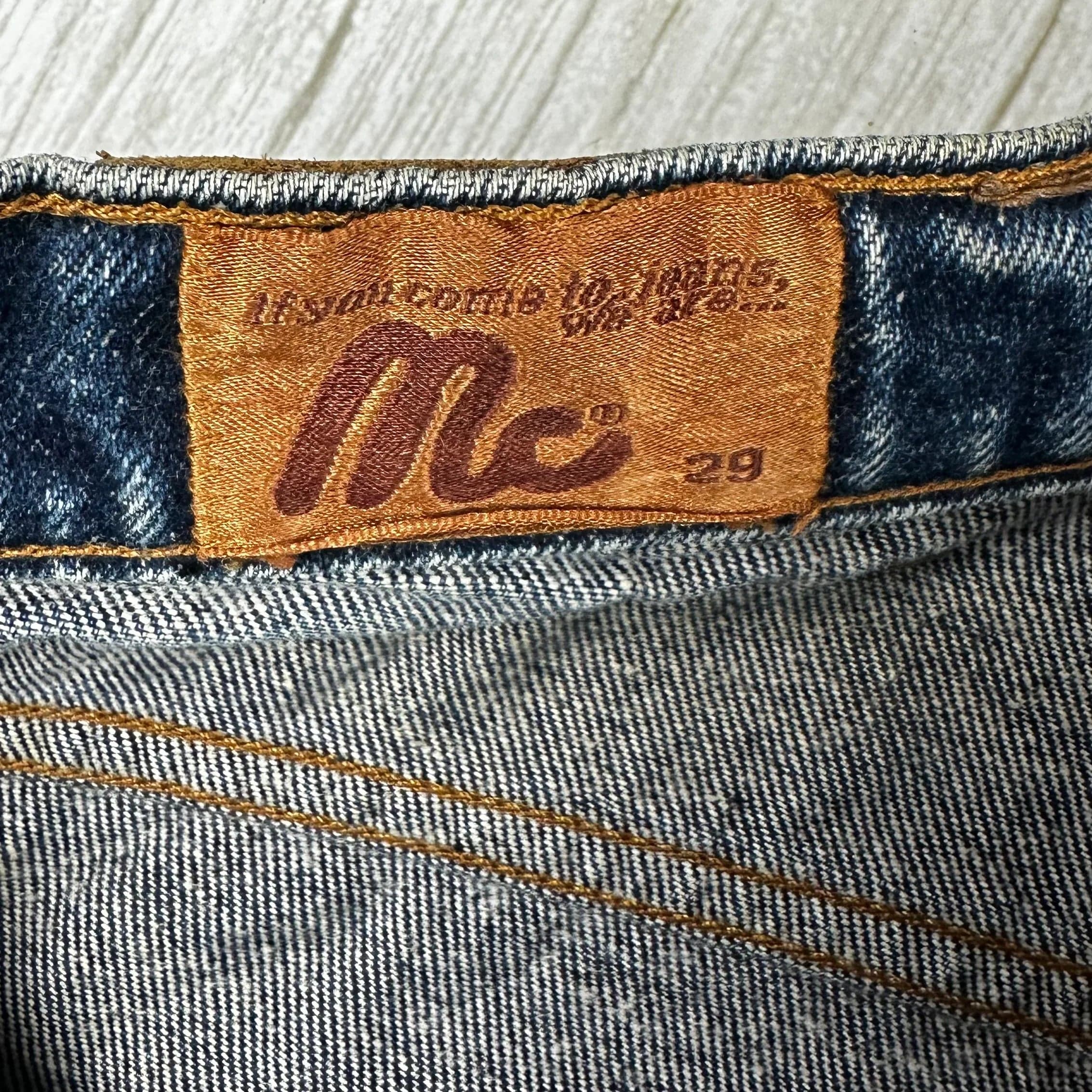 Vintage 1980's 'Mc' Boot Flare Jeans -Suit Size 7/8 — photo 5 of 7