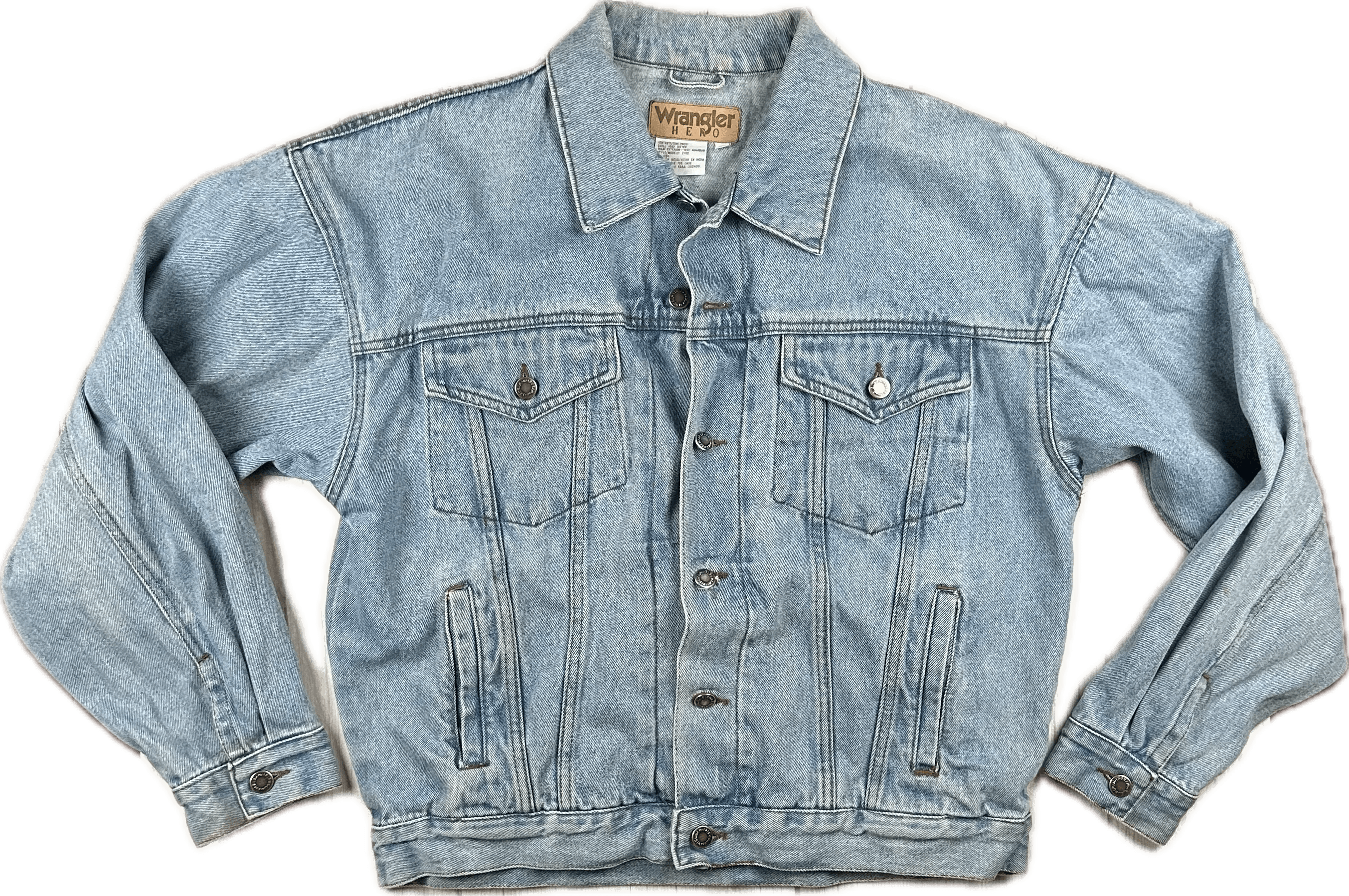 Wrangler Hero Y2K Relaxed Fit Denim Jean Jacket - Size M — photo 1 of 6