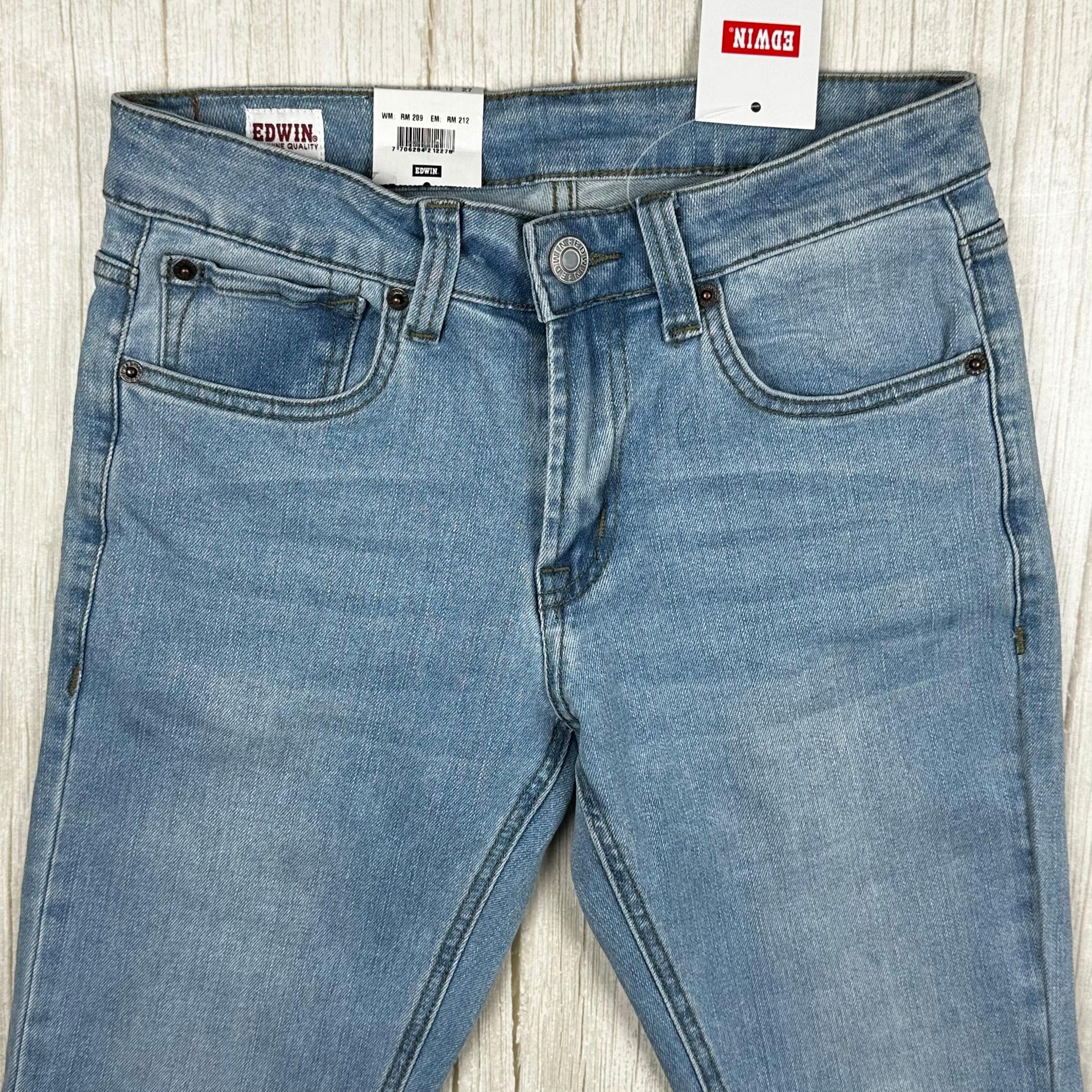 NWT-Edwin Stretch Denim-'506' Slim Fit Mens Jeans -Size 27/32 — photo 7 of 8