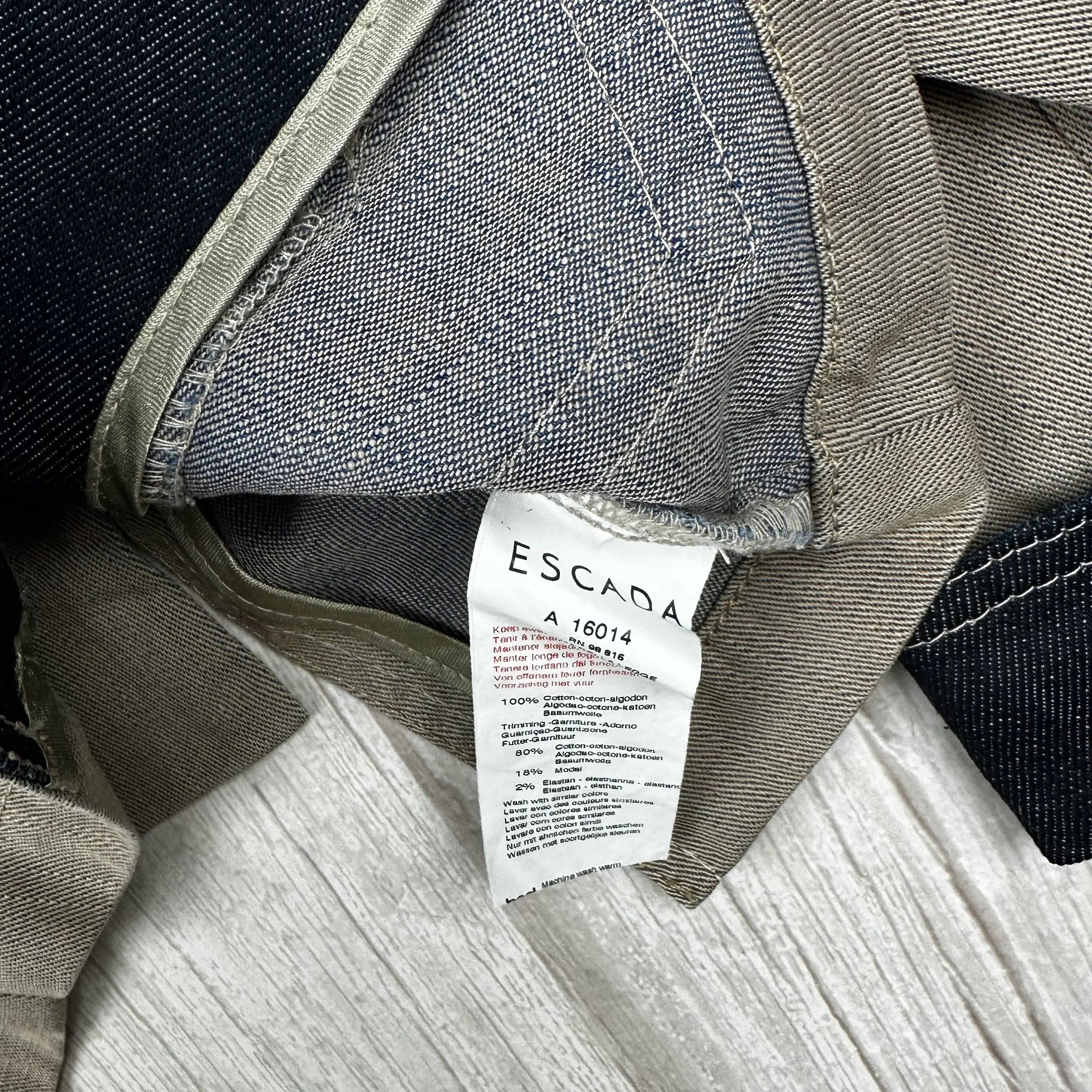 NEW- Escada Girls Denim Blazer Jacket - Size 8Y — photo 7 of 7