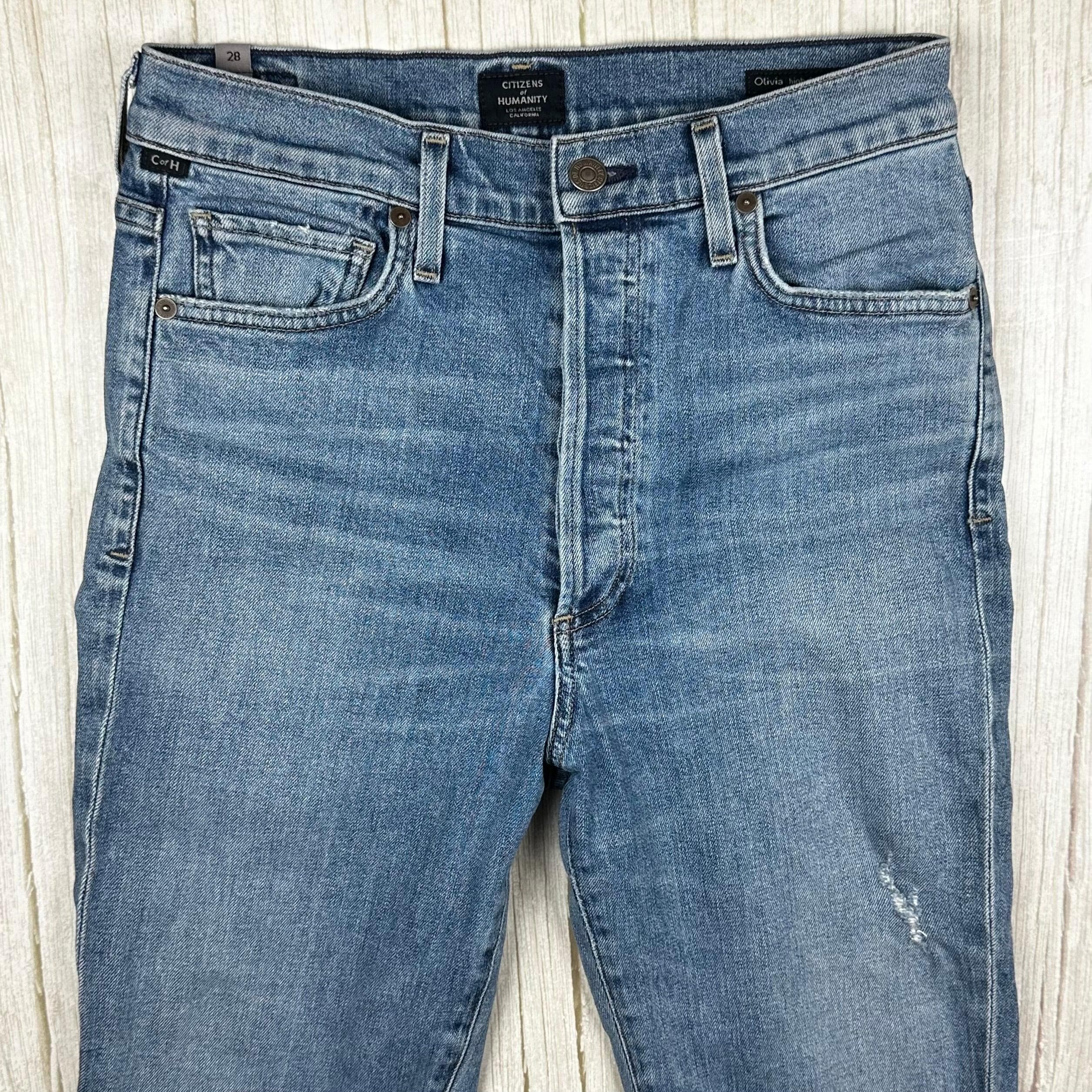 Citizens of Humanity High Rise 'Olivia' Straight Jeans - Size 28 — photo 4 of 9