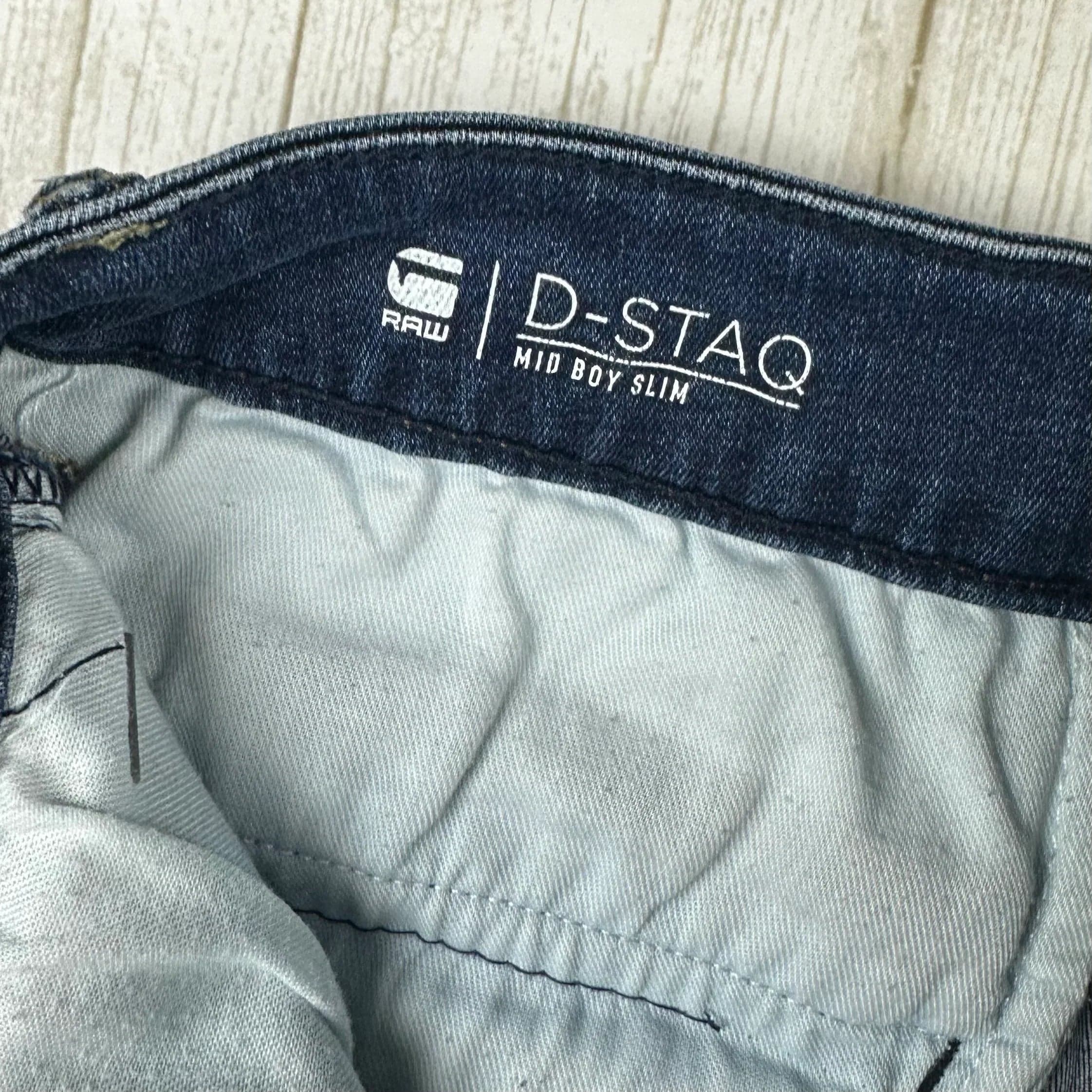 G-Star RAW Womens 'D-Staq' Mid Boy Slim Jeans -Size 26 — photo 6 of 9