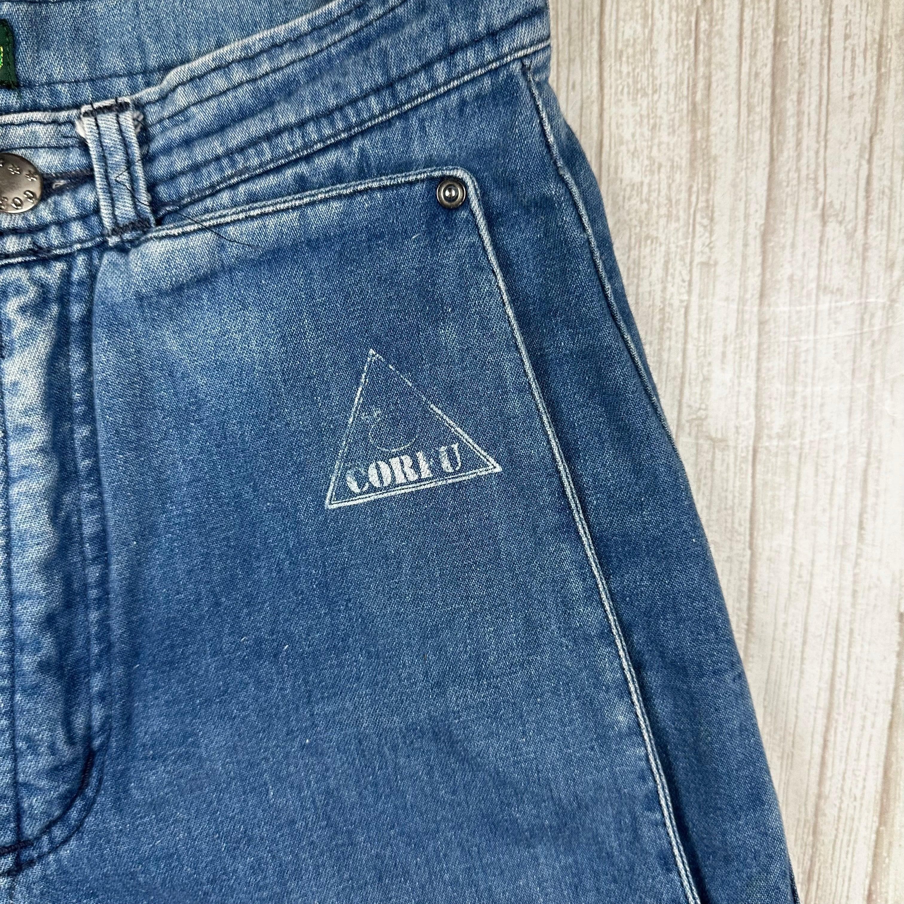 1980's Vintage Corfu Australian Made Baggy Jeans- Suit Size 6 — photo 5 of 8