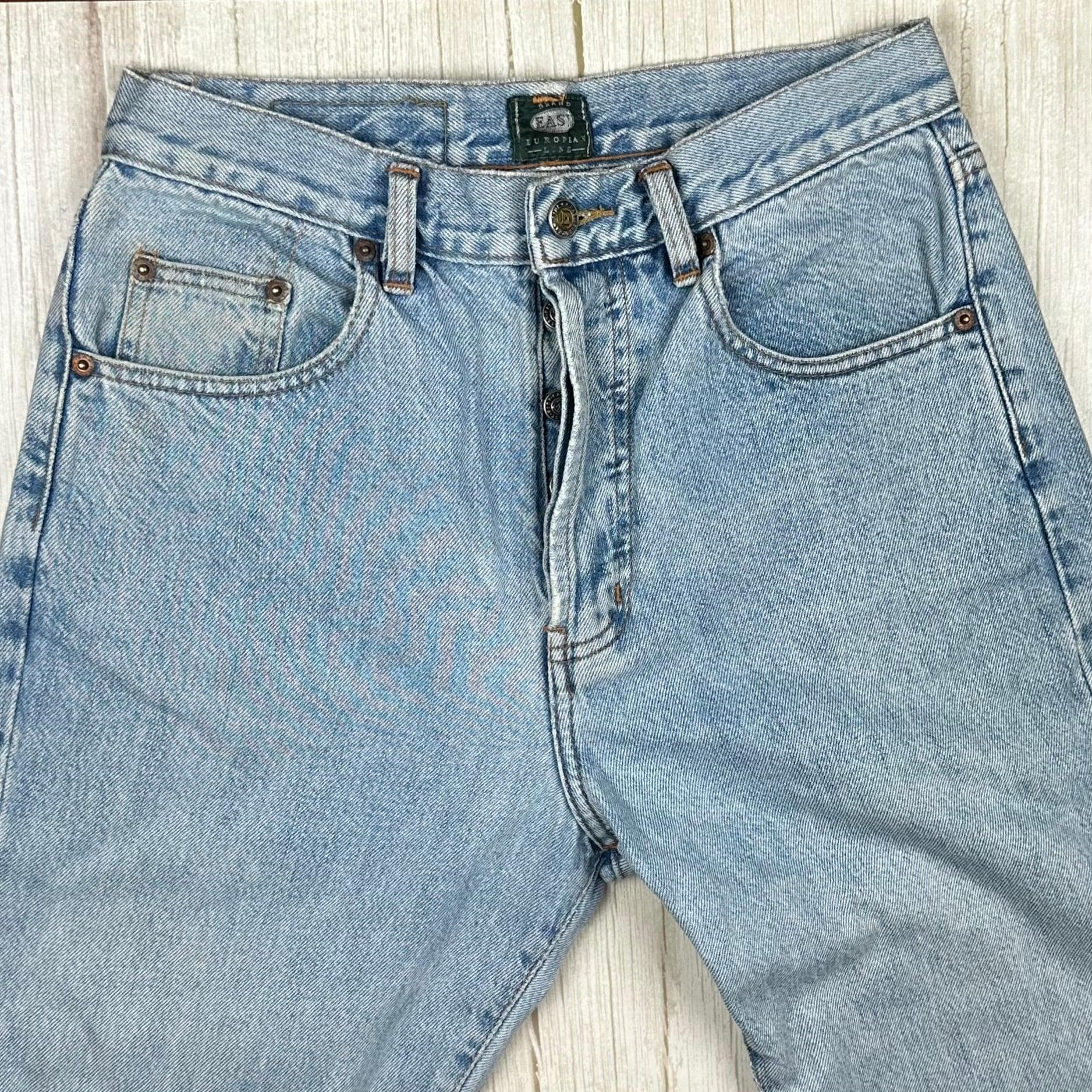 Easy 'Leo' Vintage 90's Straight Button Fly Jeans- Size 30 — photo 2 of 7