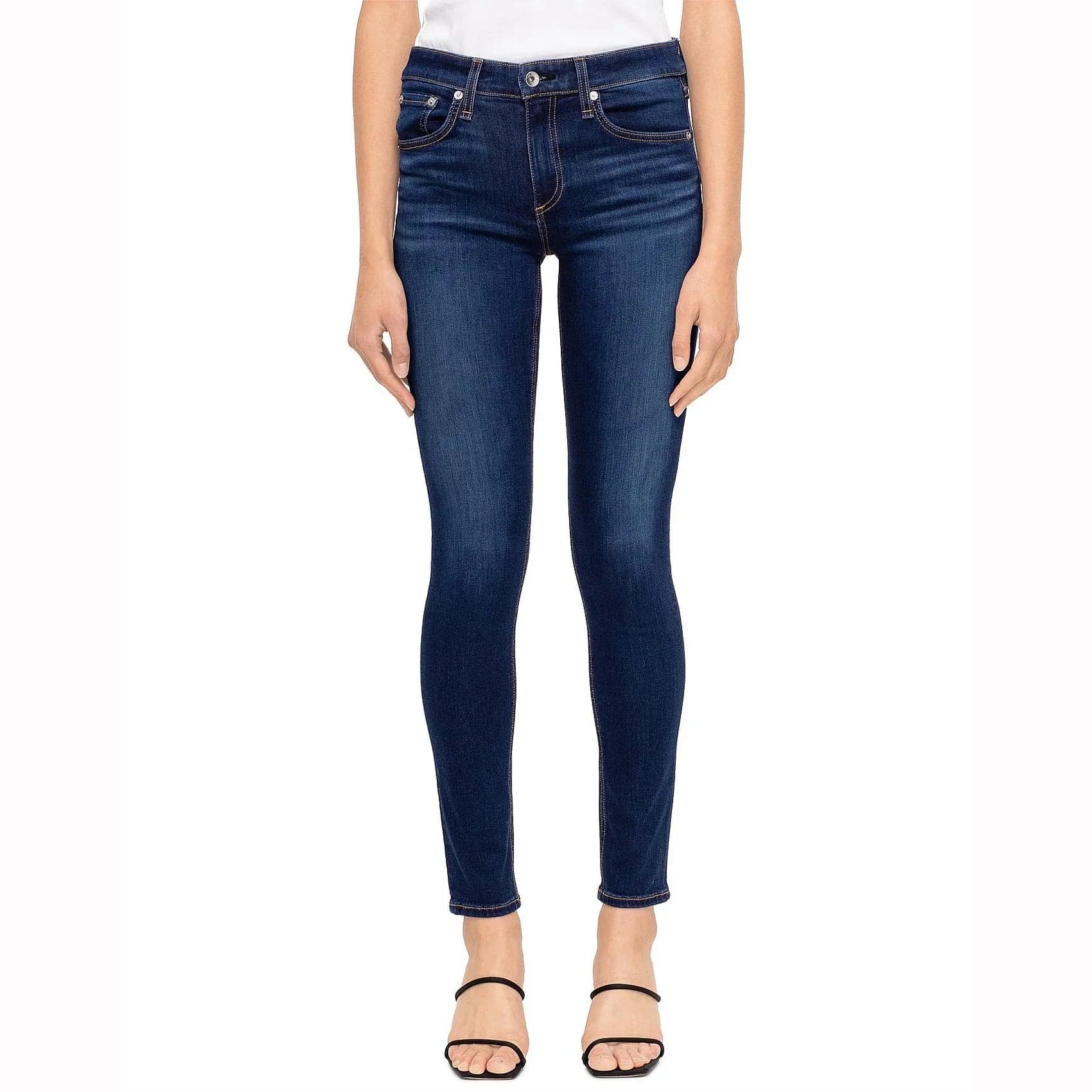 Rag & Bone 'Cate' Mid Rise Skinny Ankle Jeans - Size 28 — photo 1 of 7