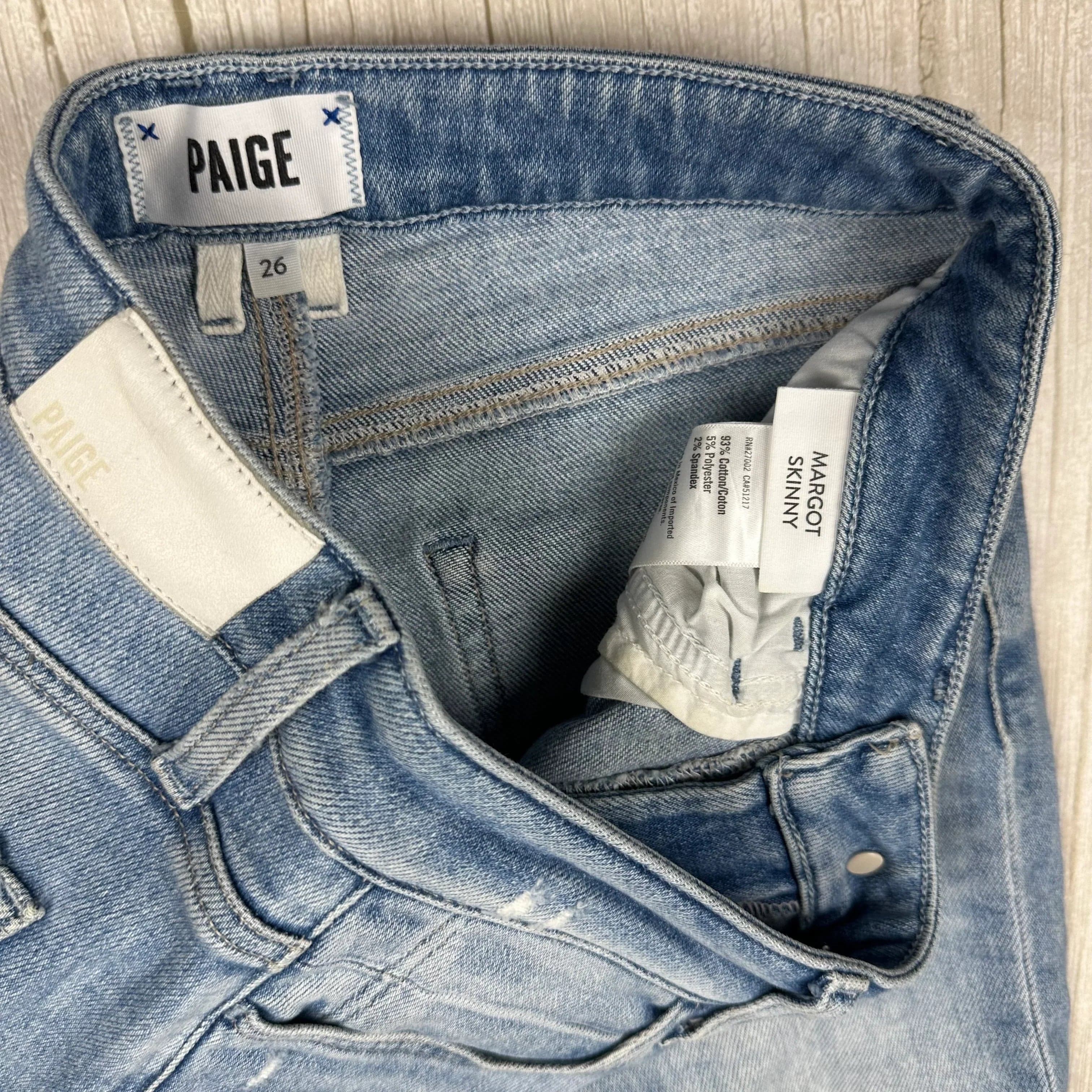 Paige Denim 'Margot Skinny' High Rise Jeans- Size 28 — photo 5 of 8