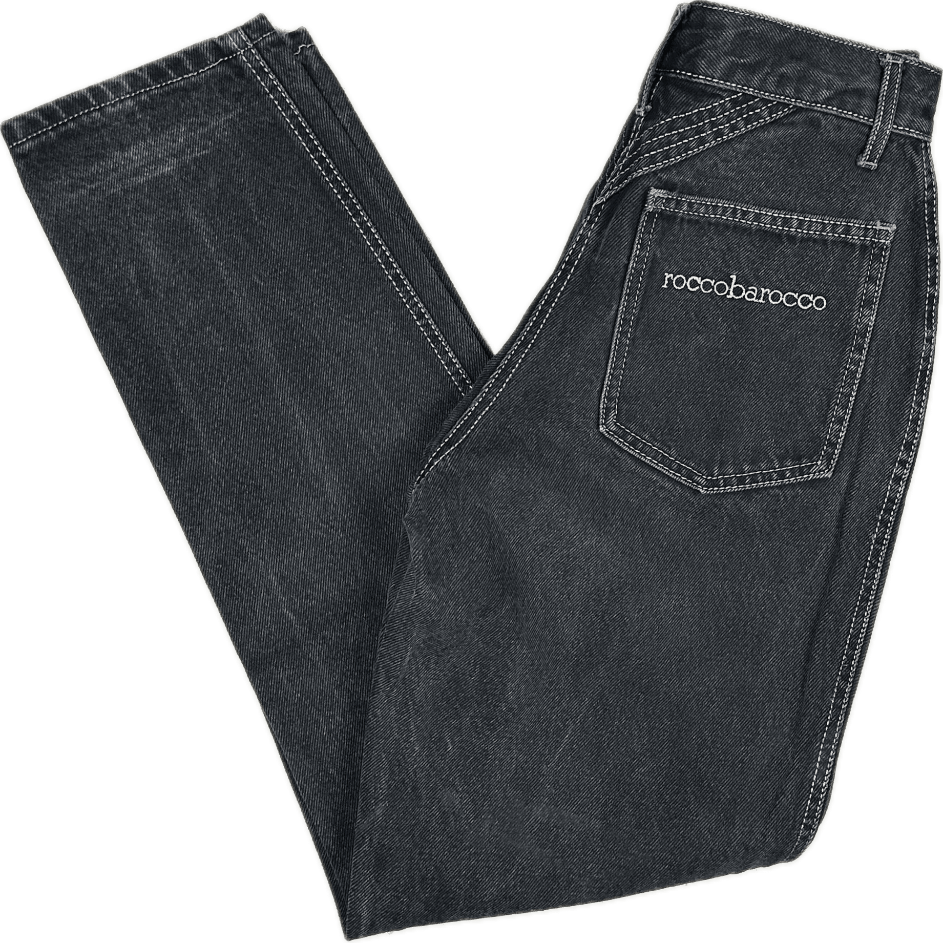 Roccobarocco Vintage Italian 90's Mom Fit Jeans -Size 7/8 — photo 1 of 9