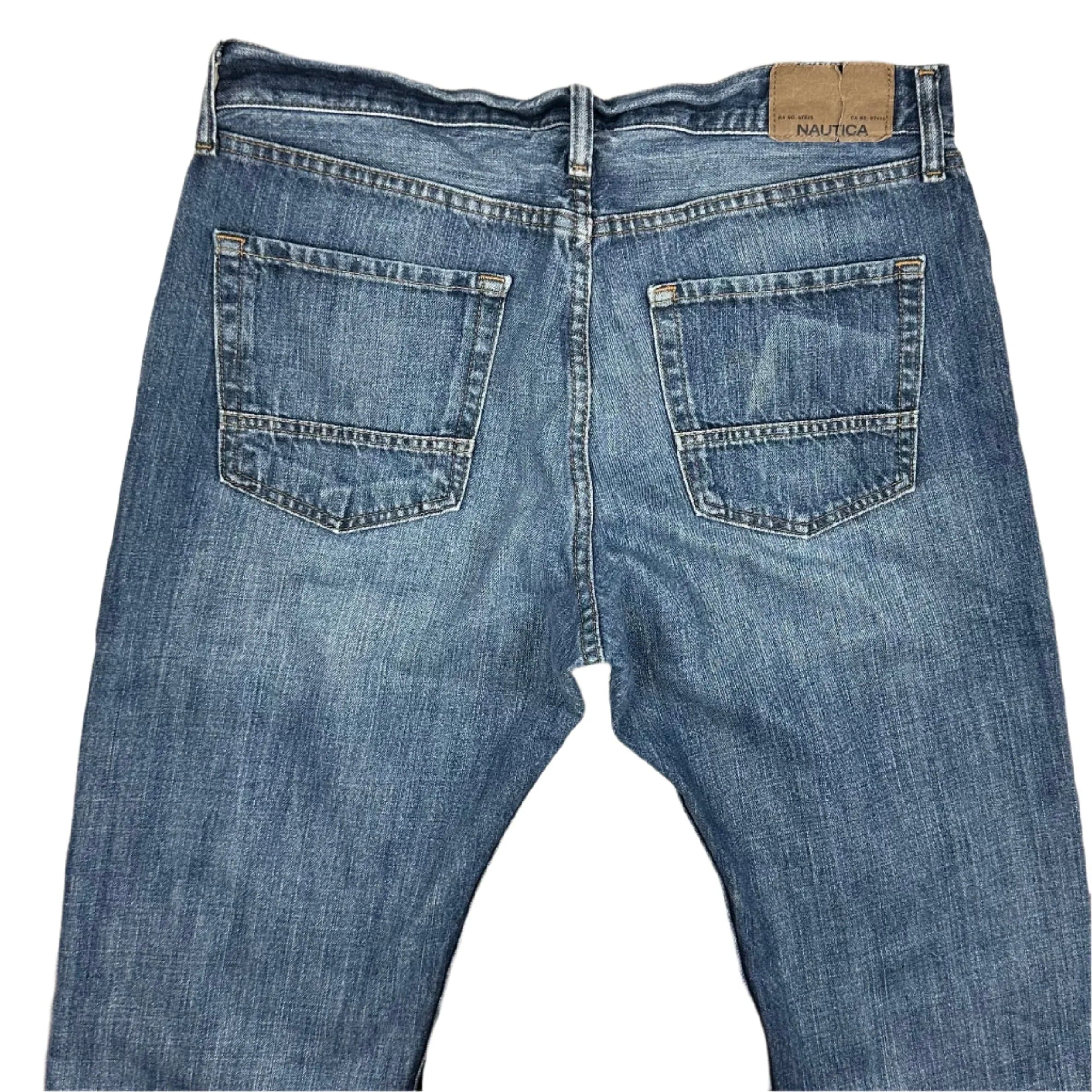 Nautica Mens Classic Straight Relaxed Fit Jeans- Size 34 — photo 3 of 5