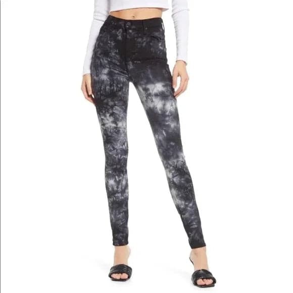 Mother 'The Super Swooner' Winding Paths Jeans - Size 26 — photo 2 of 8