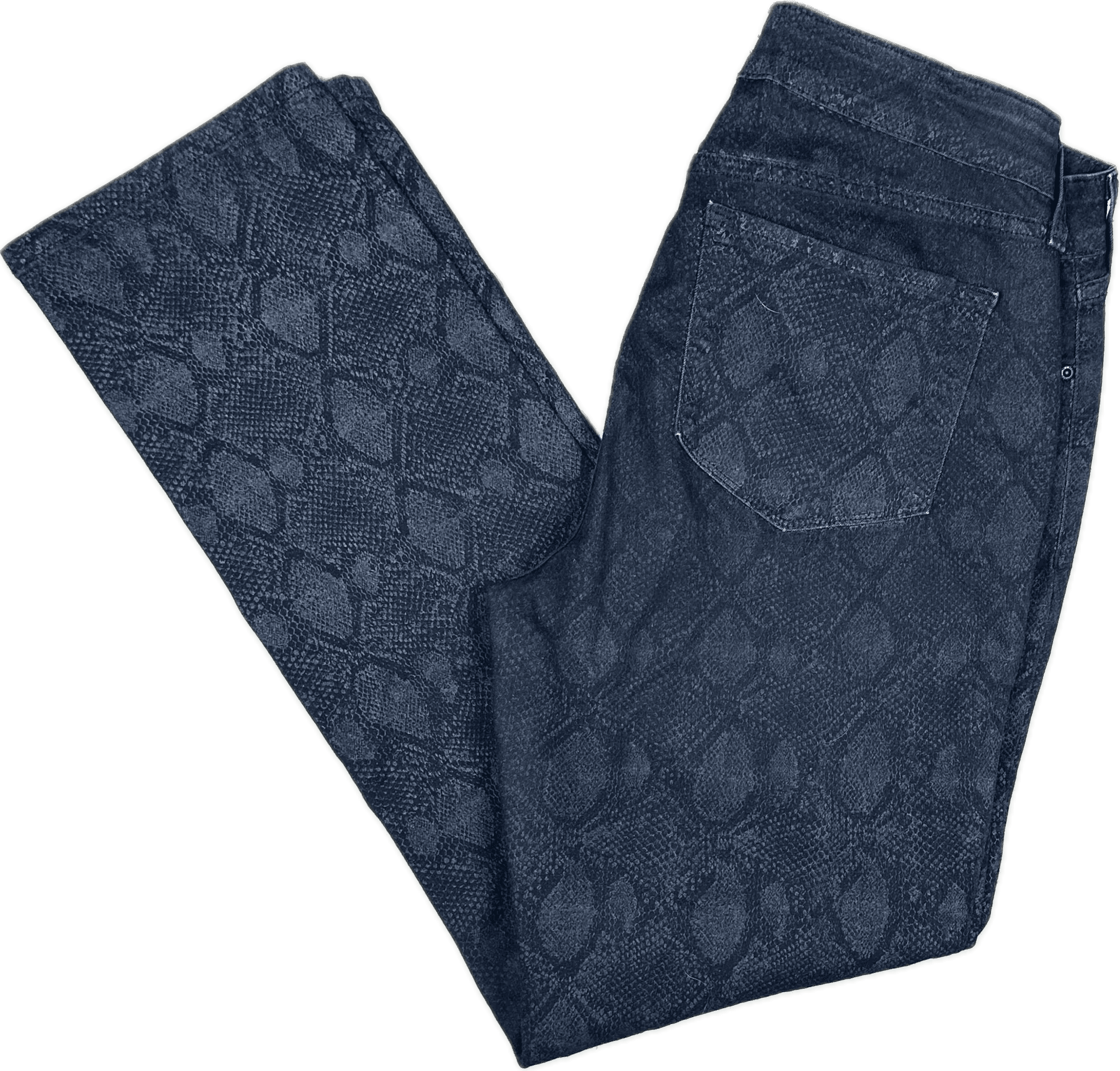 NYDJ Snakeskin Printed Skinny Jeans -Size 8US or 12AU — photo 2 of 7