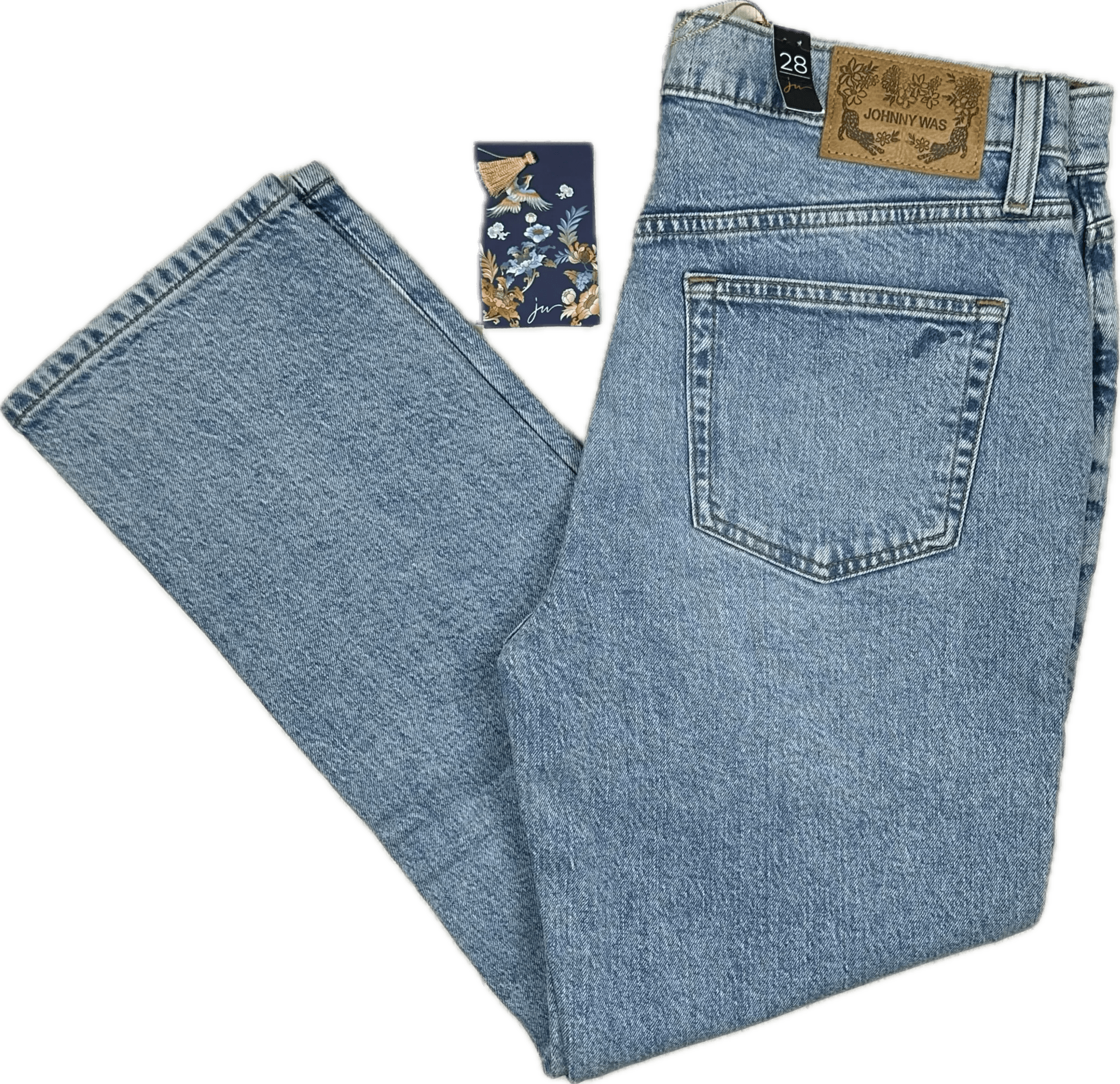 NWT- Johnny Was ‘Palermo' Slim Boyfriend Jeans - Size 28 — photo 4 of 9