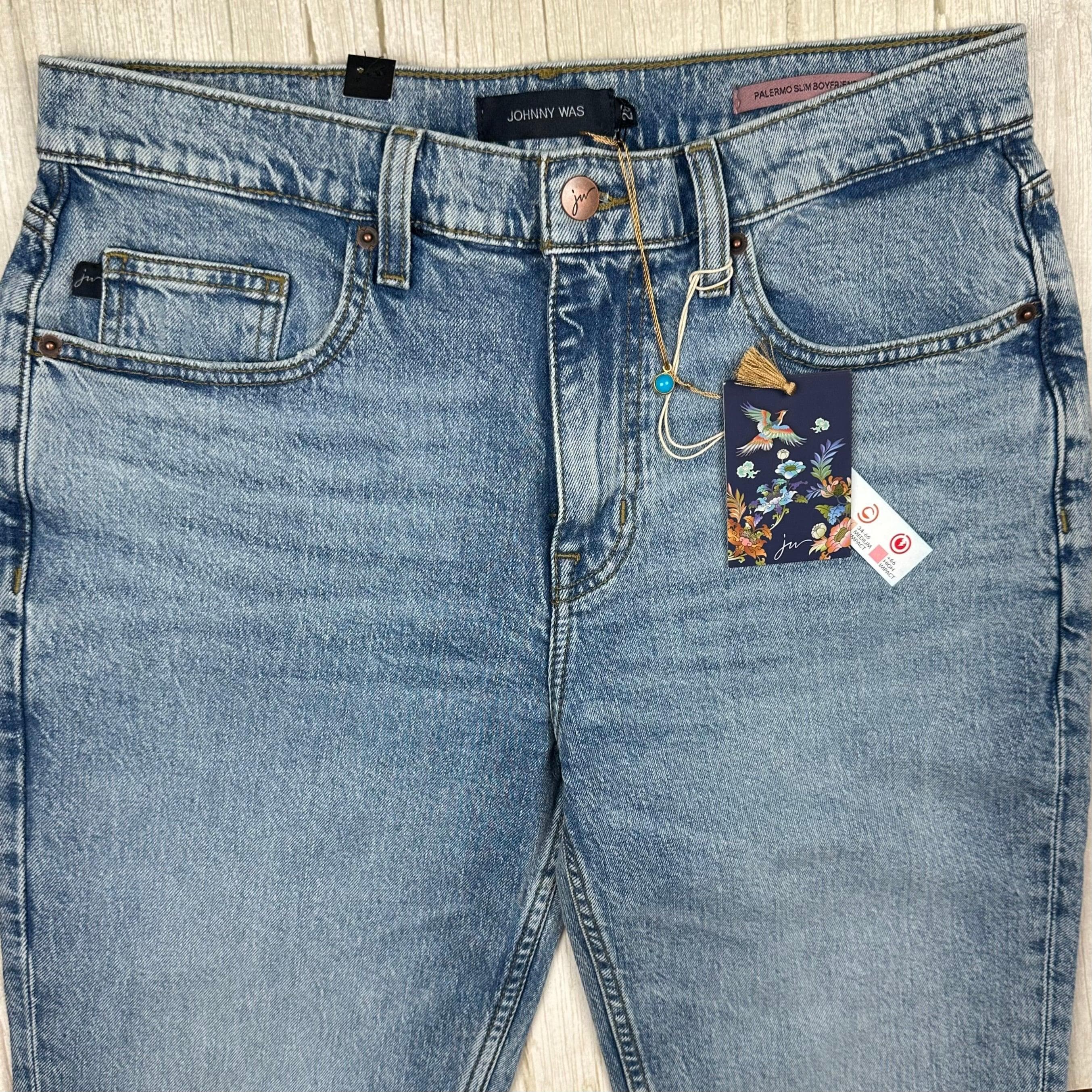NWT- Johnny Was ‘Palermo' Slim Boyfriend Jeans - Size 28 — photo 6 of 9