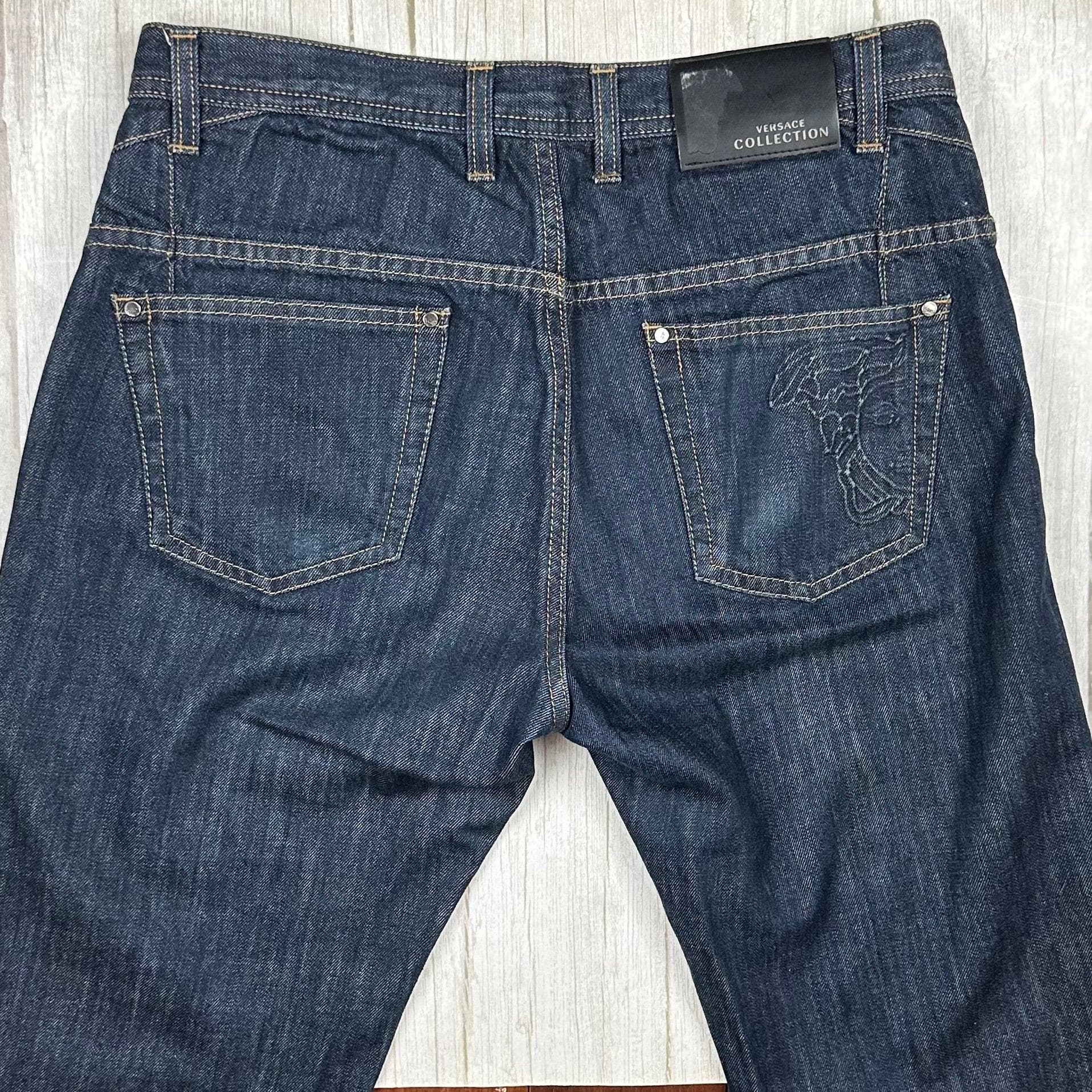 Versace Collection Mens Classic Straight Denim Jeans - Size 33R — photo 3 of 9