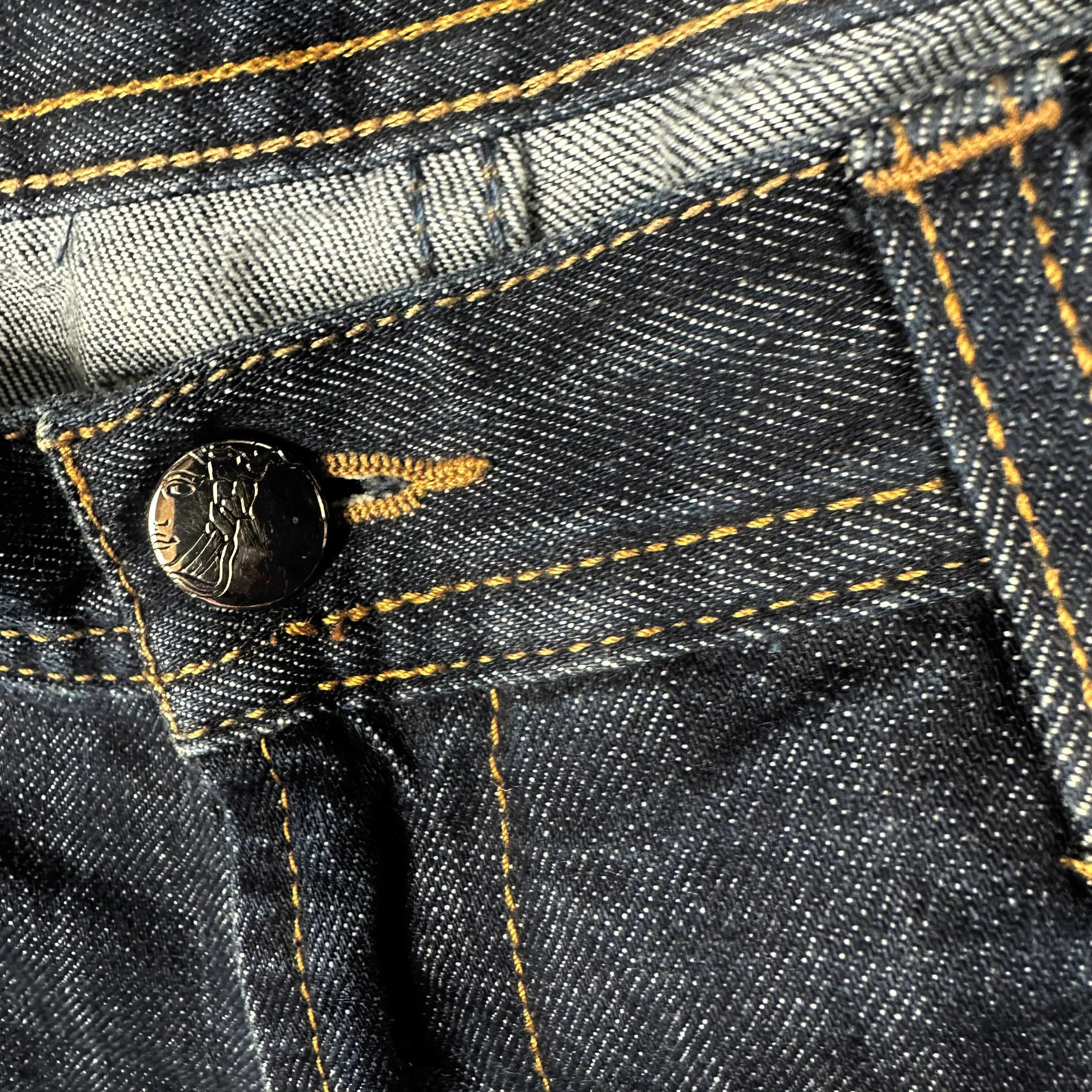 Versace Collection Mens Classic Straight Denim Jeans - Size 33R — photo 5 of 9