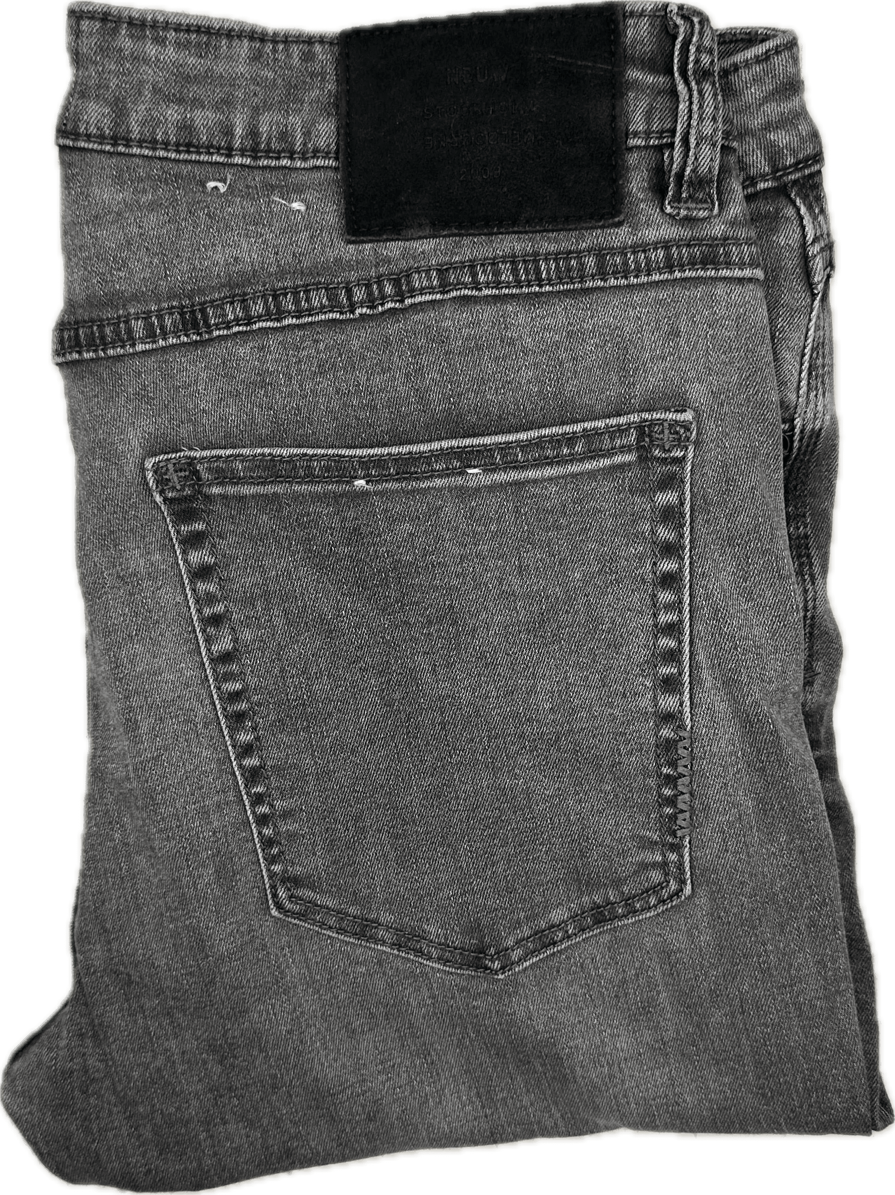 NEUW Mens 'Ray Tapered' Aged Black Denim Jeans - Size 32/30 — photo 6 of 8