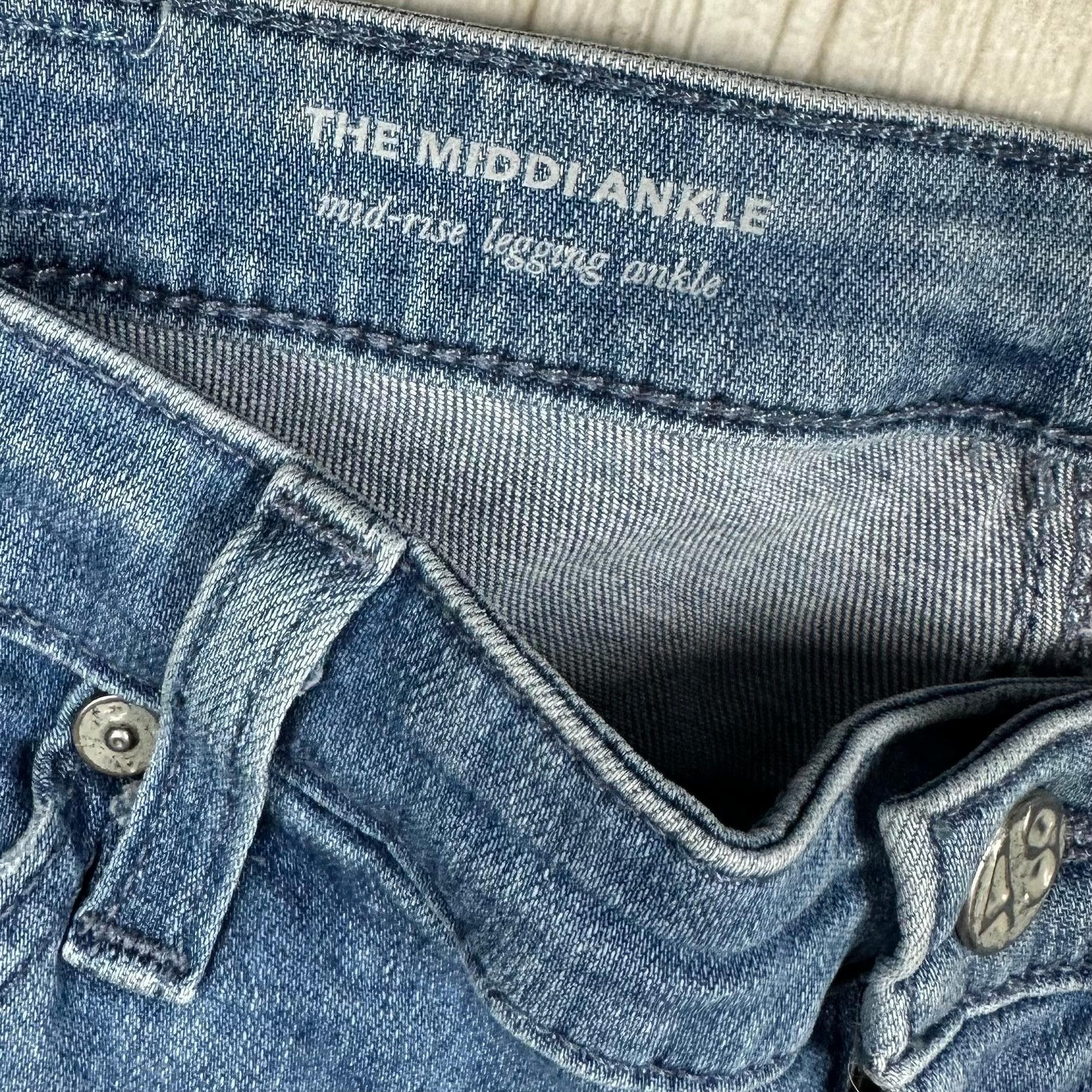 AG Adriano Goldschmied 'The Middi Ankle' Stretch Jeans- Size 30R — photo 6 of 8