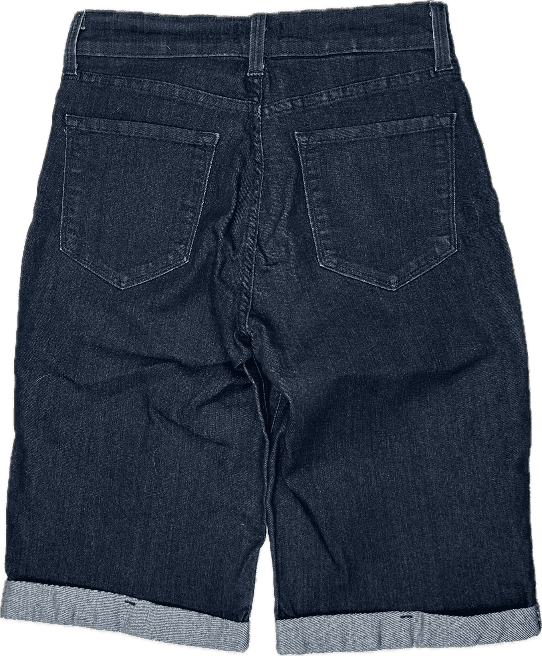 NYDJ - Lift & Tuck Blue Long Cuffed Shorts -Size 0US suit 6AU — photo 2 of 5