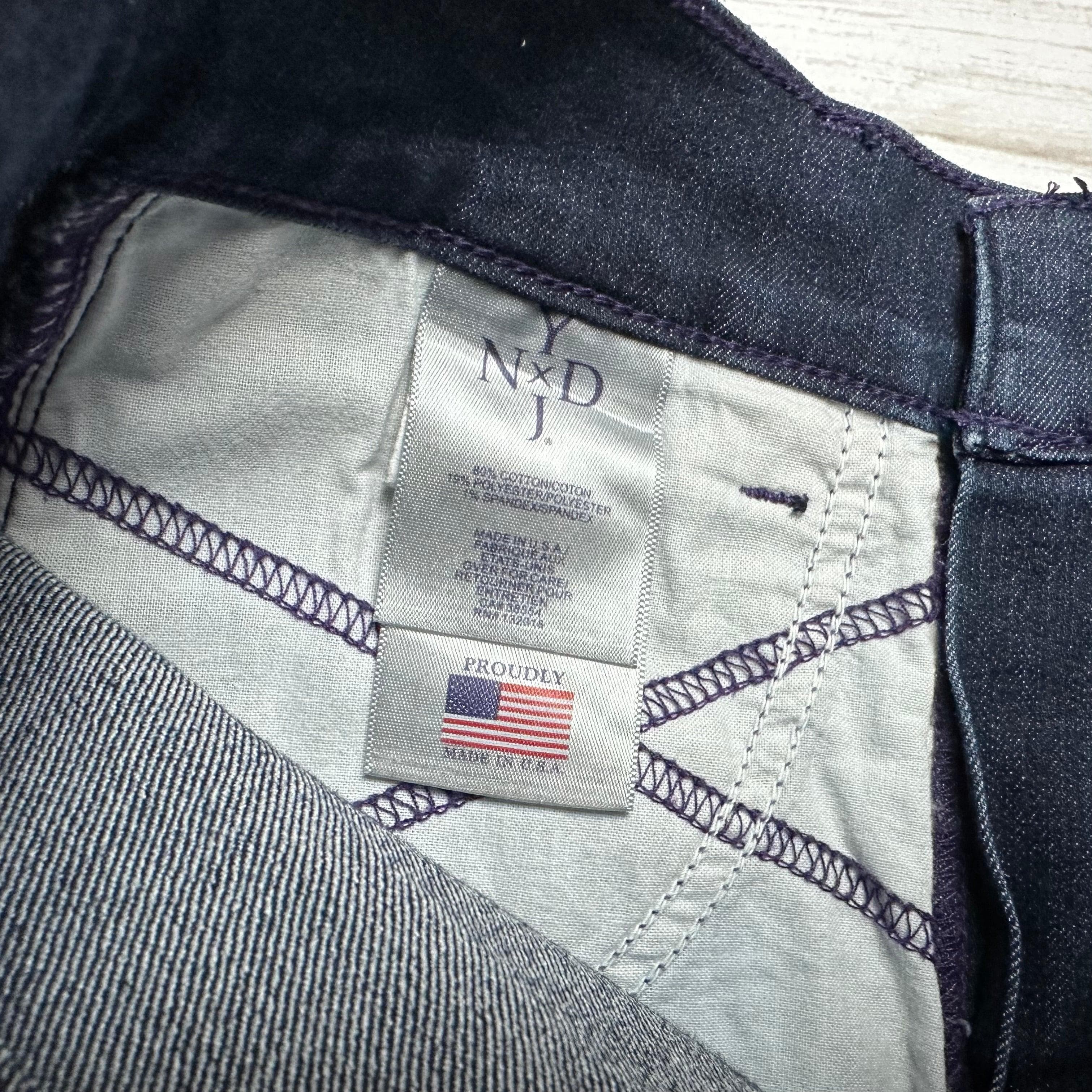 NYDJ - Lift & Tuck Blue Long Cuffed Shorts -Size 0US suit 6AU — photo 3 of 5