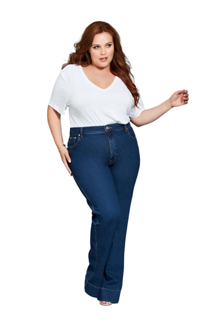 NWT- Embody Women 'Brooke' Straight Boot Leg Jeans - Size 14 — photo 3 of 9
