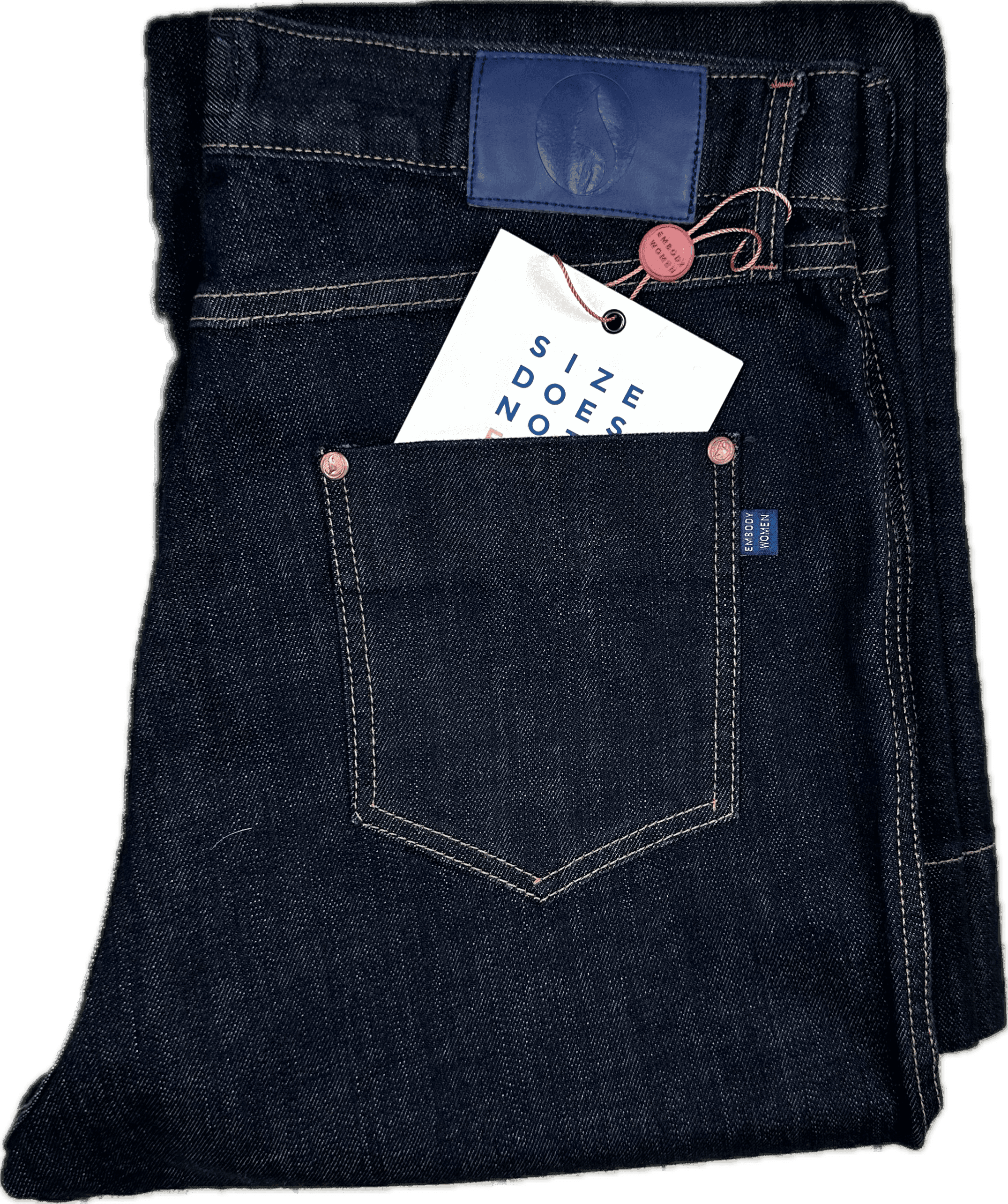 NWT- Embody Women 'Brooke' Straight Boot Leg Jeans - Size 14 — photo 9 of 9