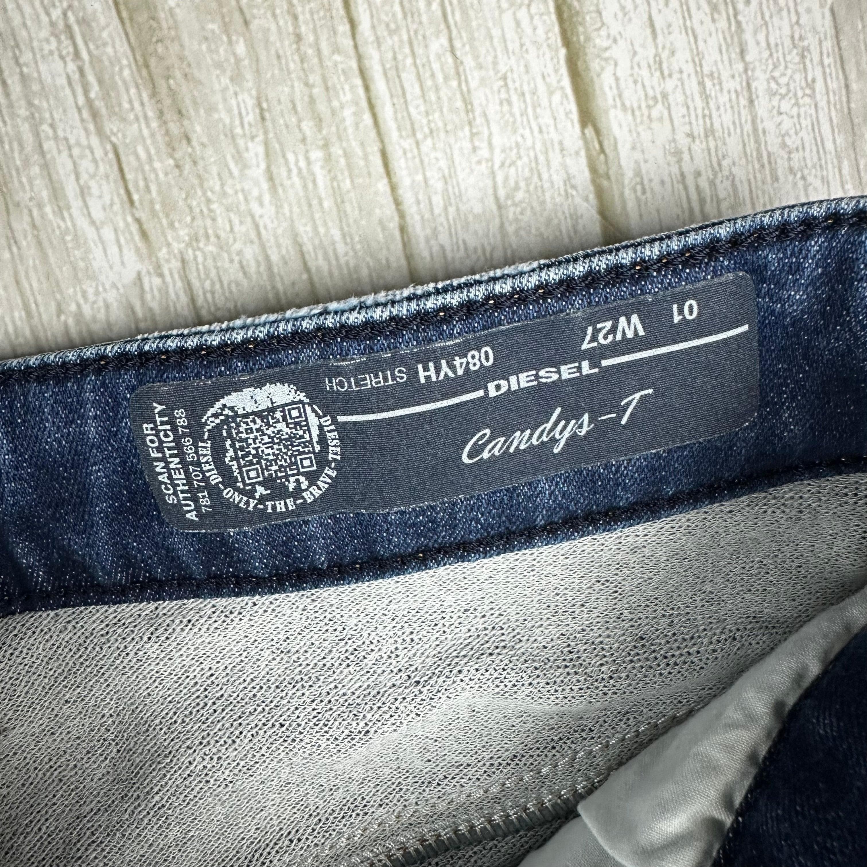Diesel 'Candys-T' Distressed Tapered Jeans Size - 27 — photo 5 of 9