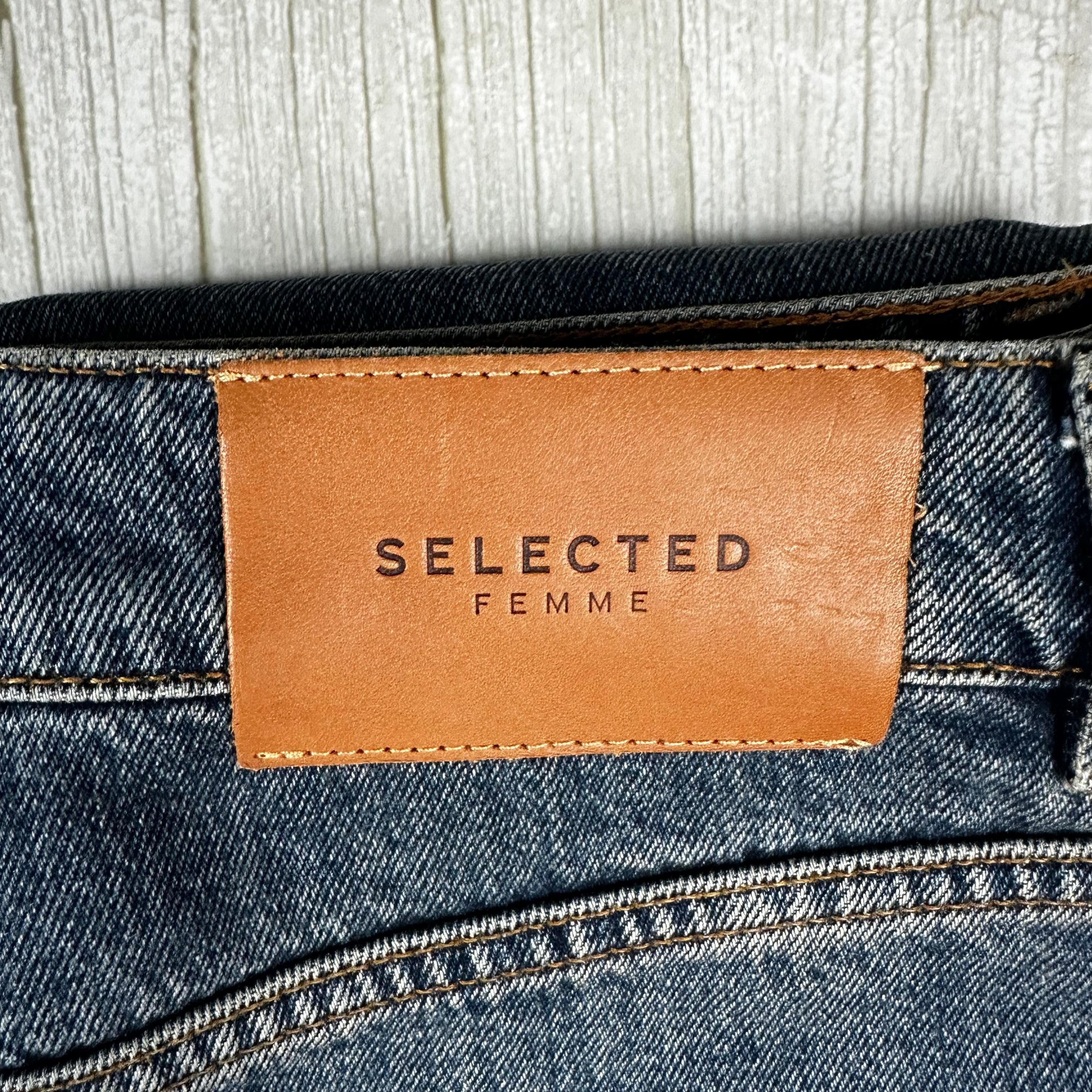 Selected Femme Tapered 'Mom Fit' Jeans - Size 28 — photo 6 of 8