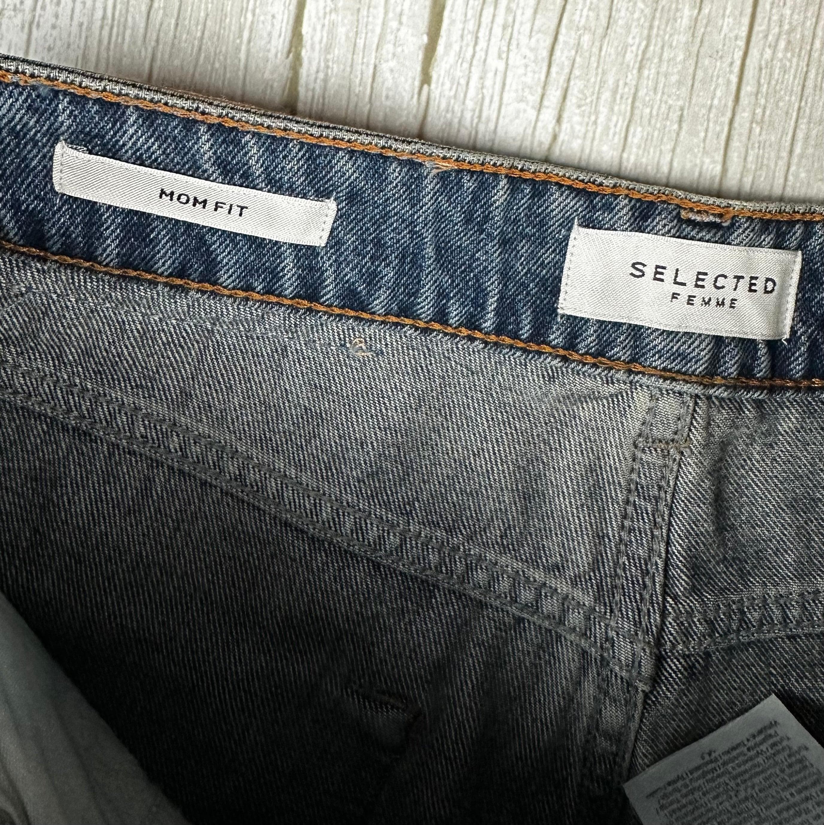 Selected Femme Tapered 'Mom Fit' Jeans - Size 28 — photo 7 of 8