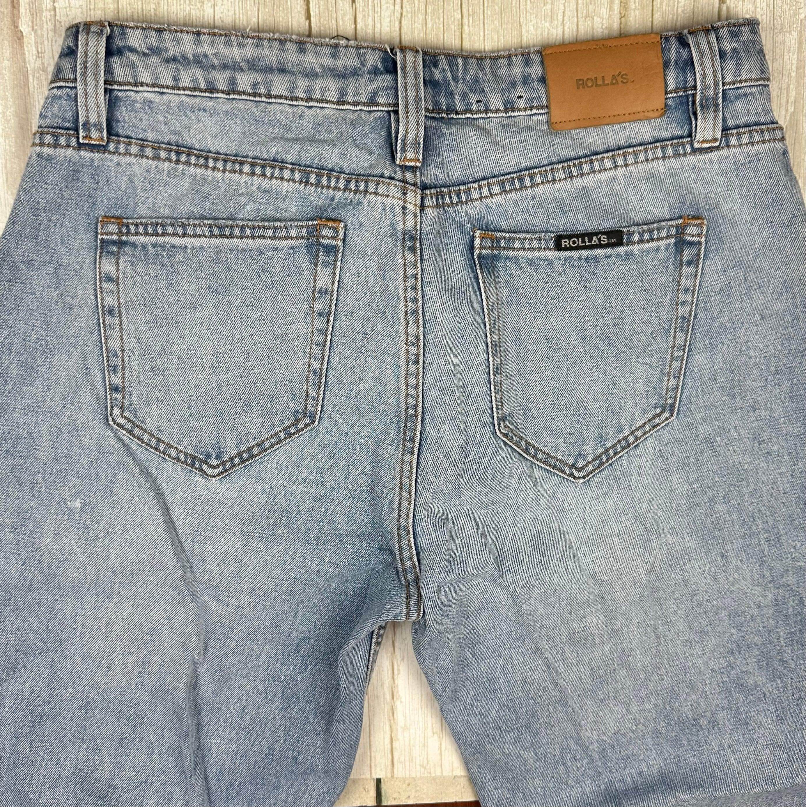 ROLLAS Mens 'Lazy Boy' Loose Fit Crop Jeans - Size 32" — photo 7 of 9