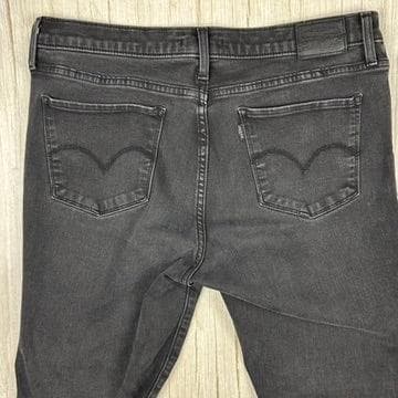 Levis 312 Shaping Slim Mid Rise Aged Black Jeans - Size 32" or 14AU — photo 4 of 7