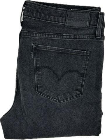 Levis 312 Shaping Slim Mid Rise Aged Black Jeans - Size 32" or 14AU — photo 6 of 7