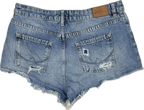 Superdry Ladies Embroidered Denim Shorts - Size 28 — photo 2 of 4