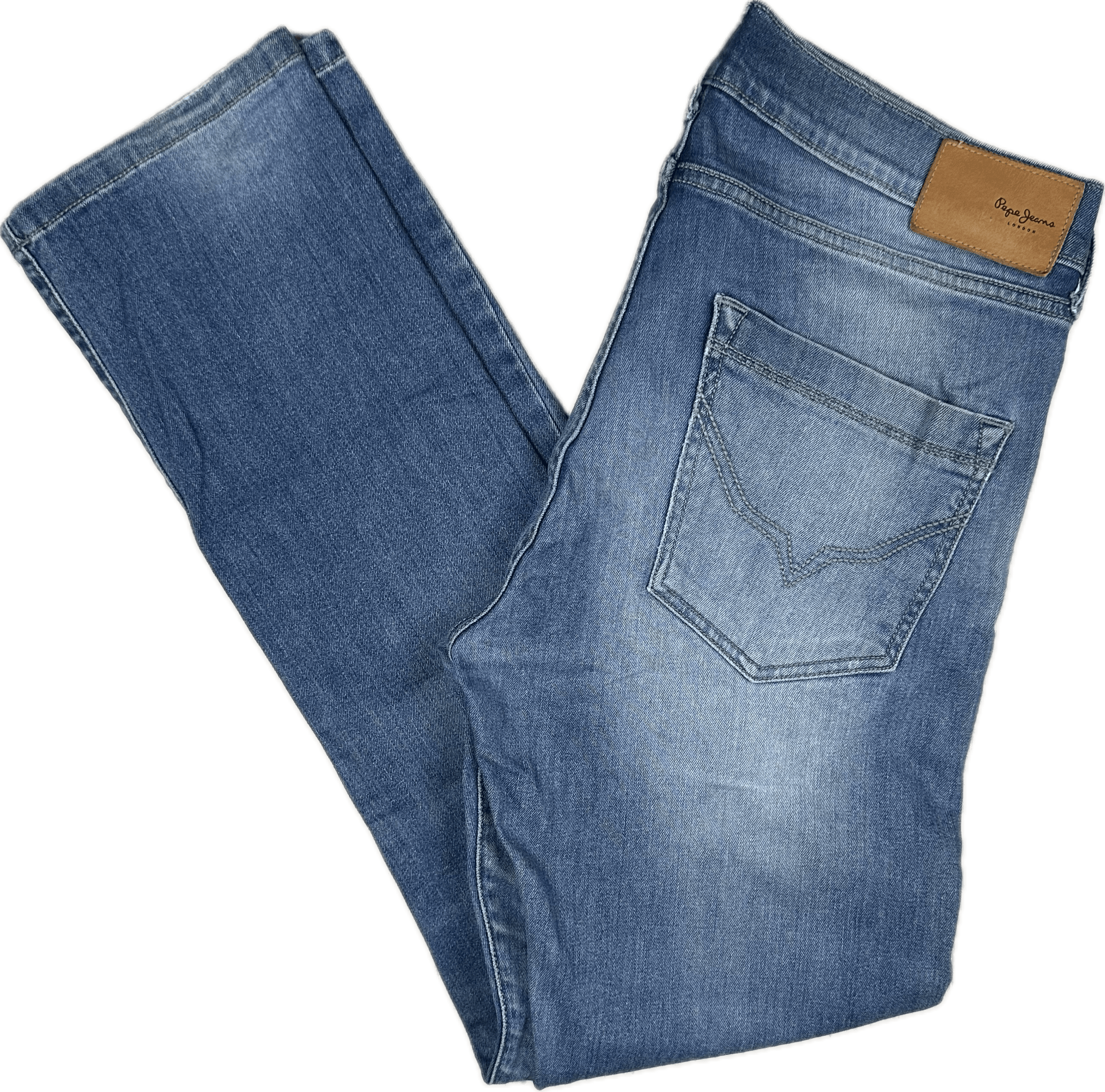 Pepe London- Mens "Vapour" Stretch Slim Fit Jeans- Size 32 — photo 2 of 8