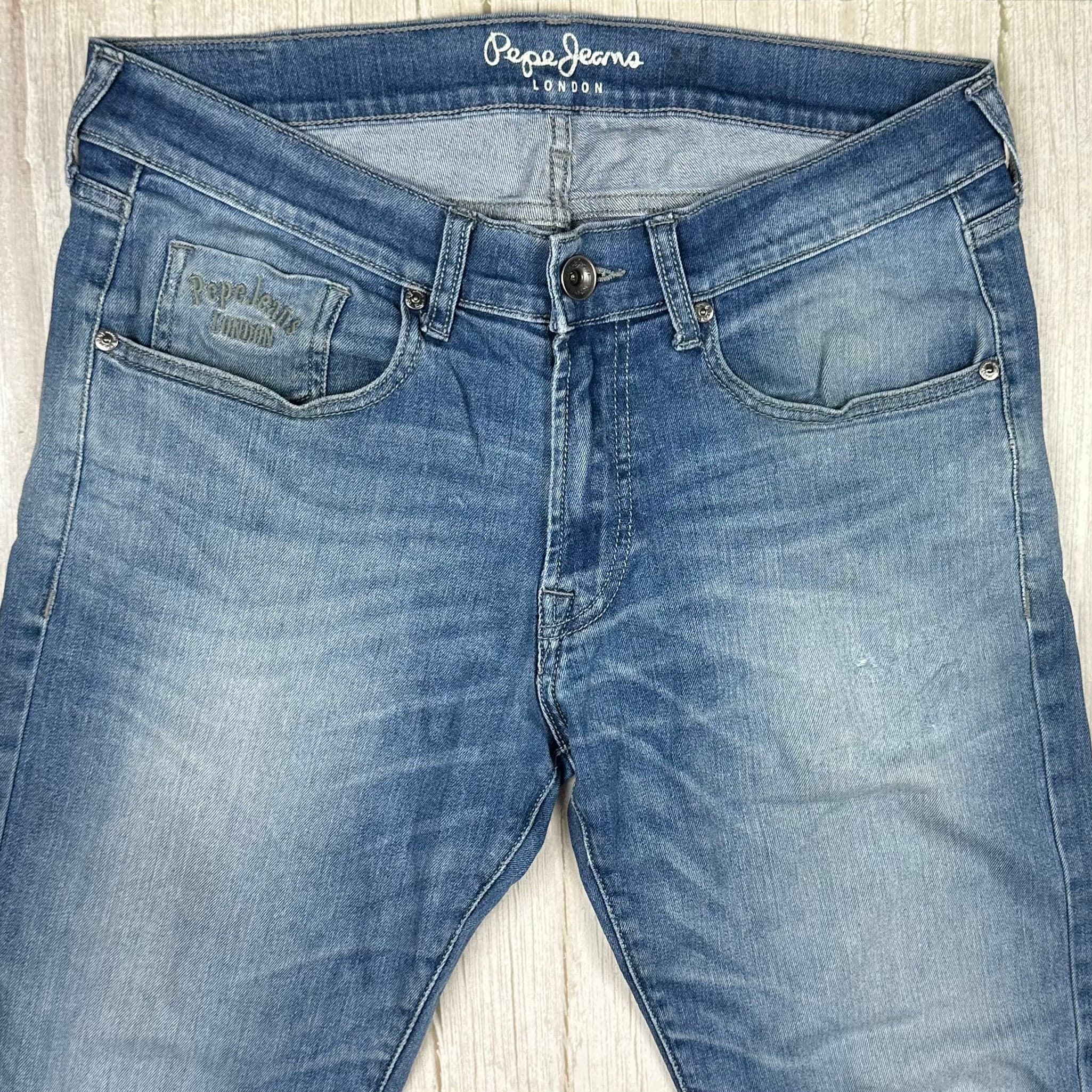 Pepe London- Mens "Vapour" Stretch Slim Fit Jeans- Size 32 — photo 3 of 8