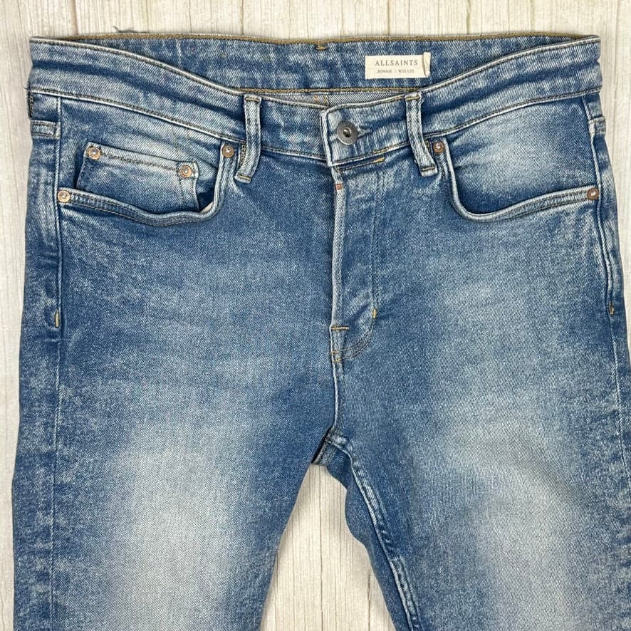 All Saints 'Ronnie' Skinny Denim Jeans -Size 32/32 — photo 3 of 8