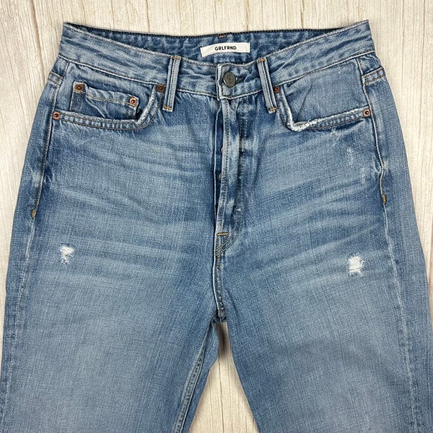 GRLFRND 'Carla' High Rise Bell Jeans -Size 28 — photo 3 of 8