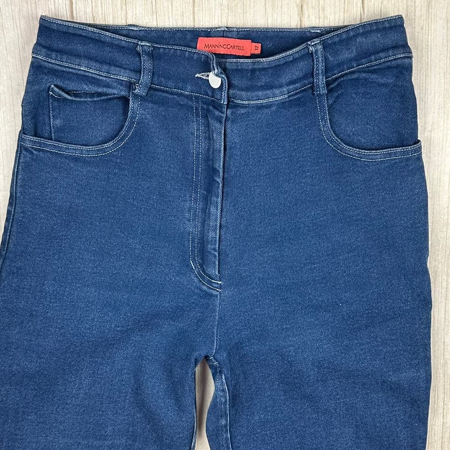 Manning Cartell Australian Made Slim Straight Jeans- Size 12 — photo 3 of 8