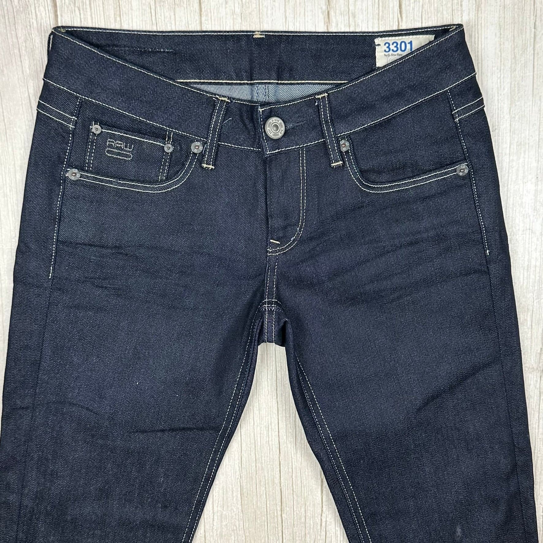 G Star RAW Womens '3301 Skinny' Jeans -Size 26/32 — photo 4 of 8